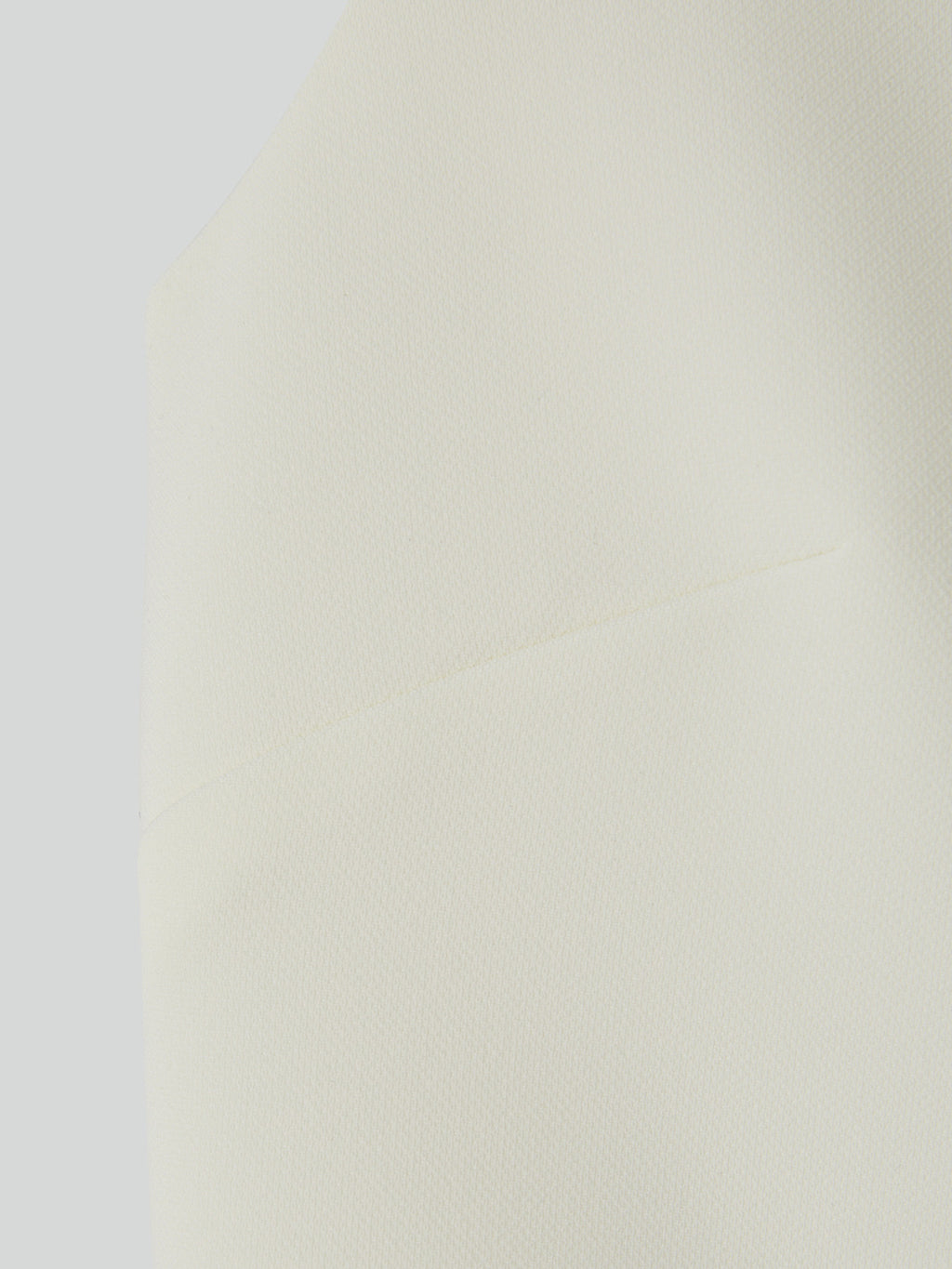 Open Back High Neck Dress (Off White)