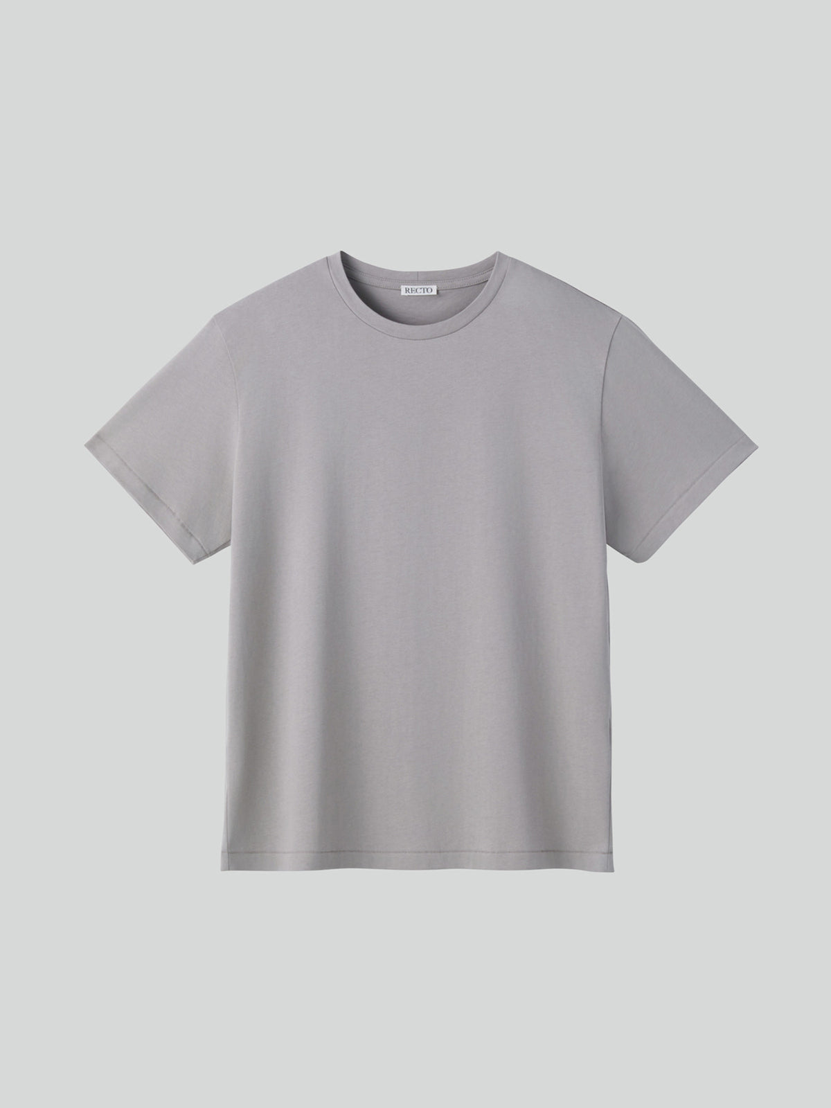 Compact Cotton T-Shirt (Sepia Grey)