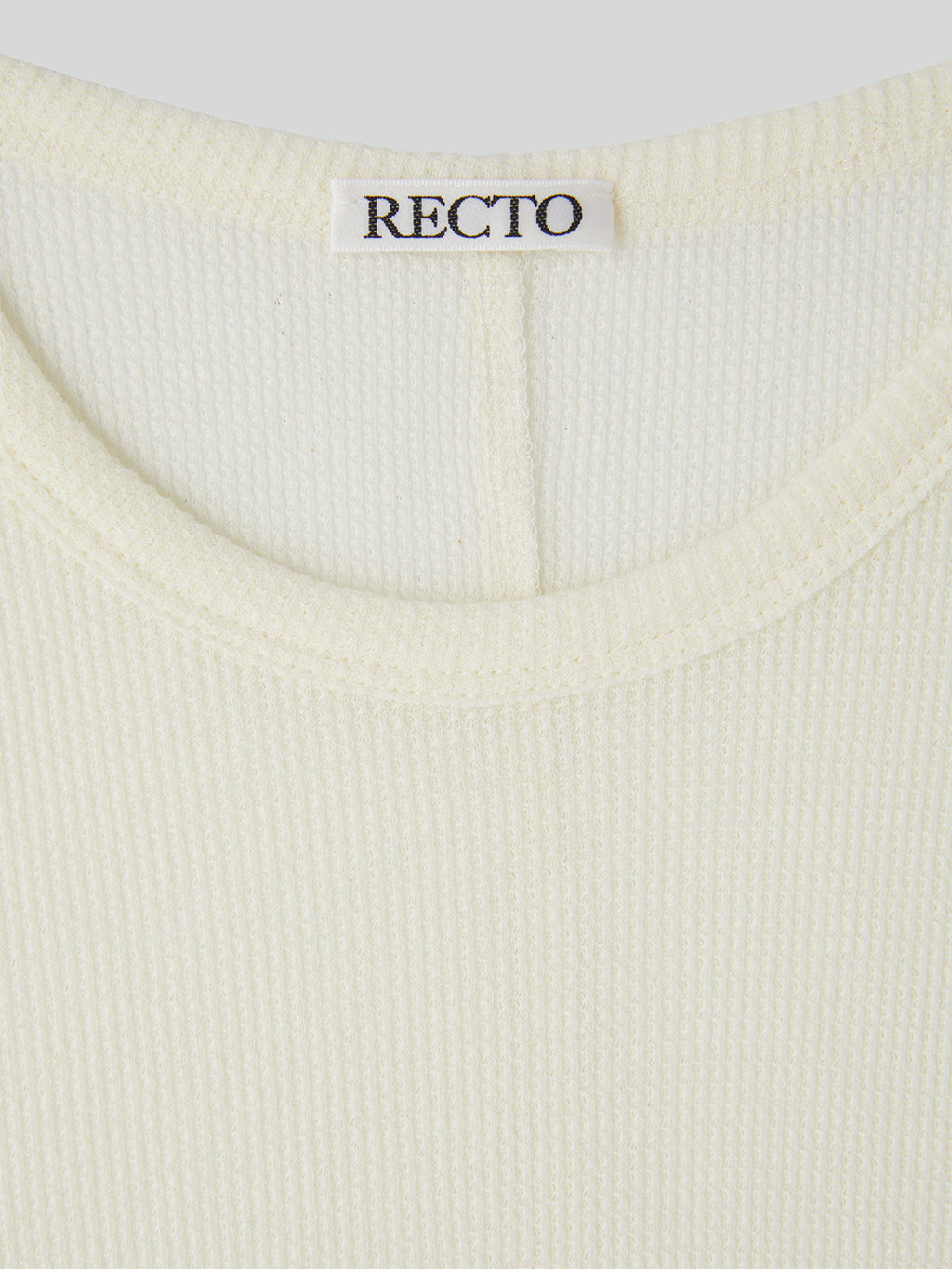 Cashmere Blend Fitted T-Shirt (Cream)
