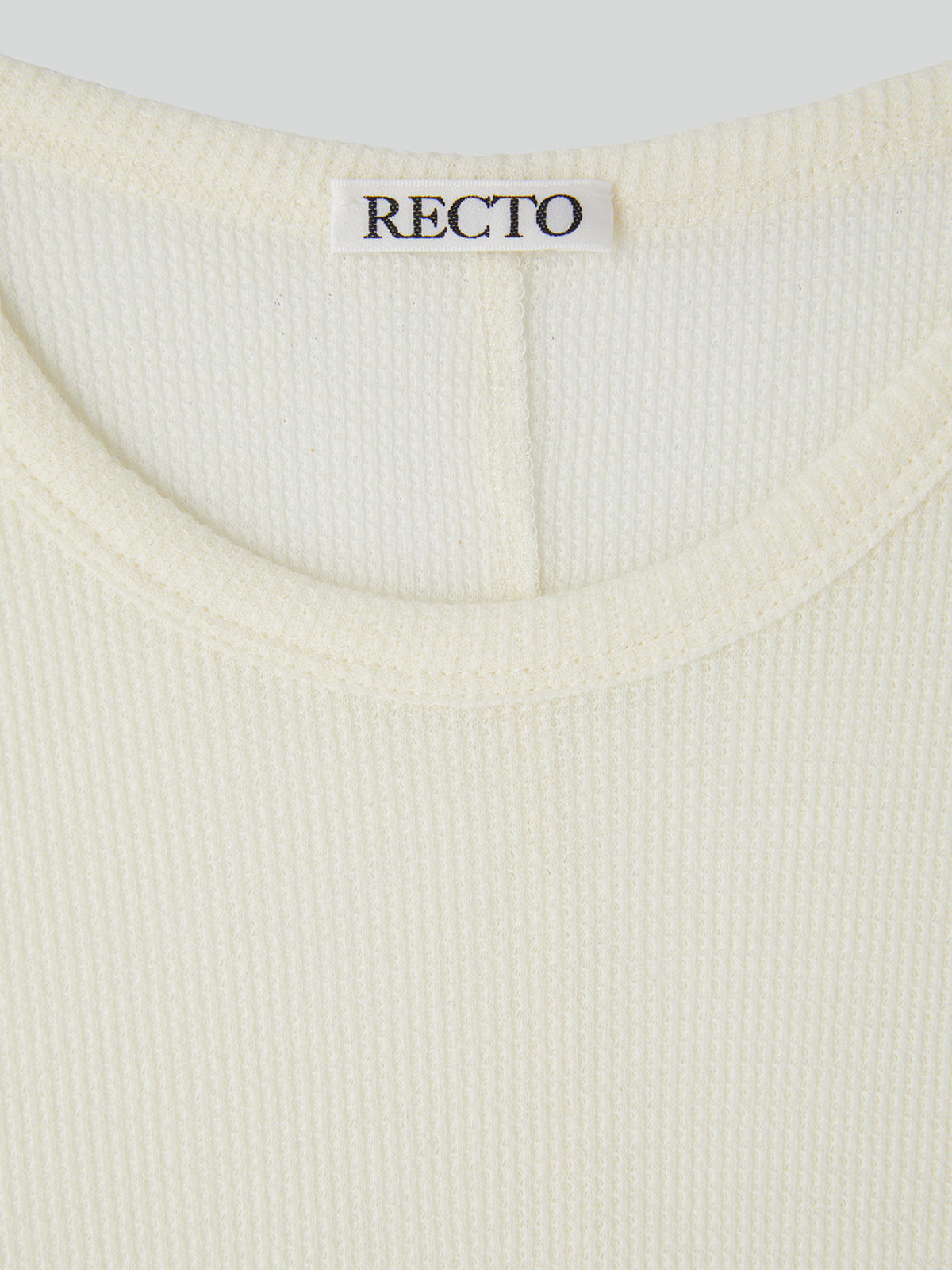 Cashmere Blend Fitted T-Shirt (Cream)