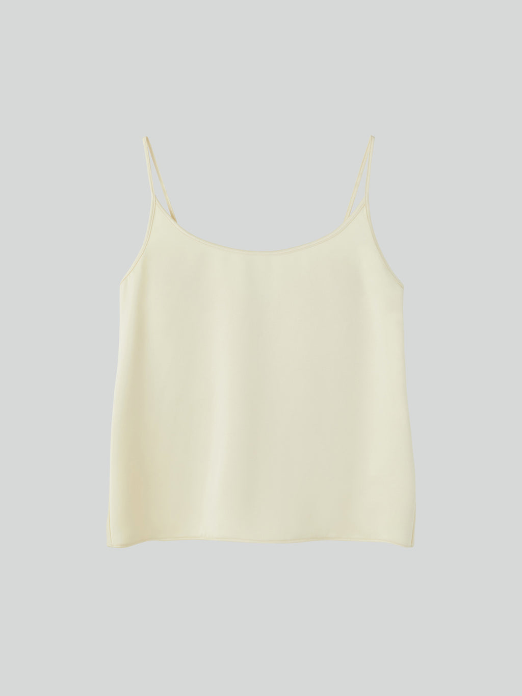 Back Drape Camisole Top (Lemon Yellow)
