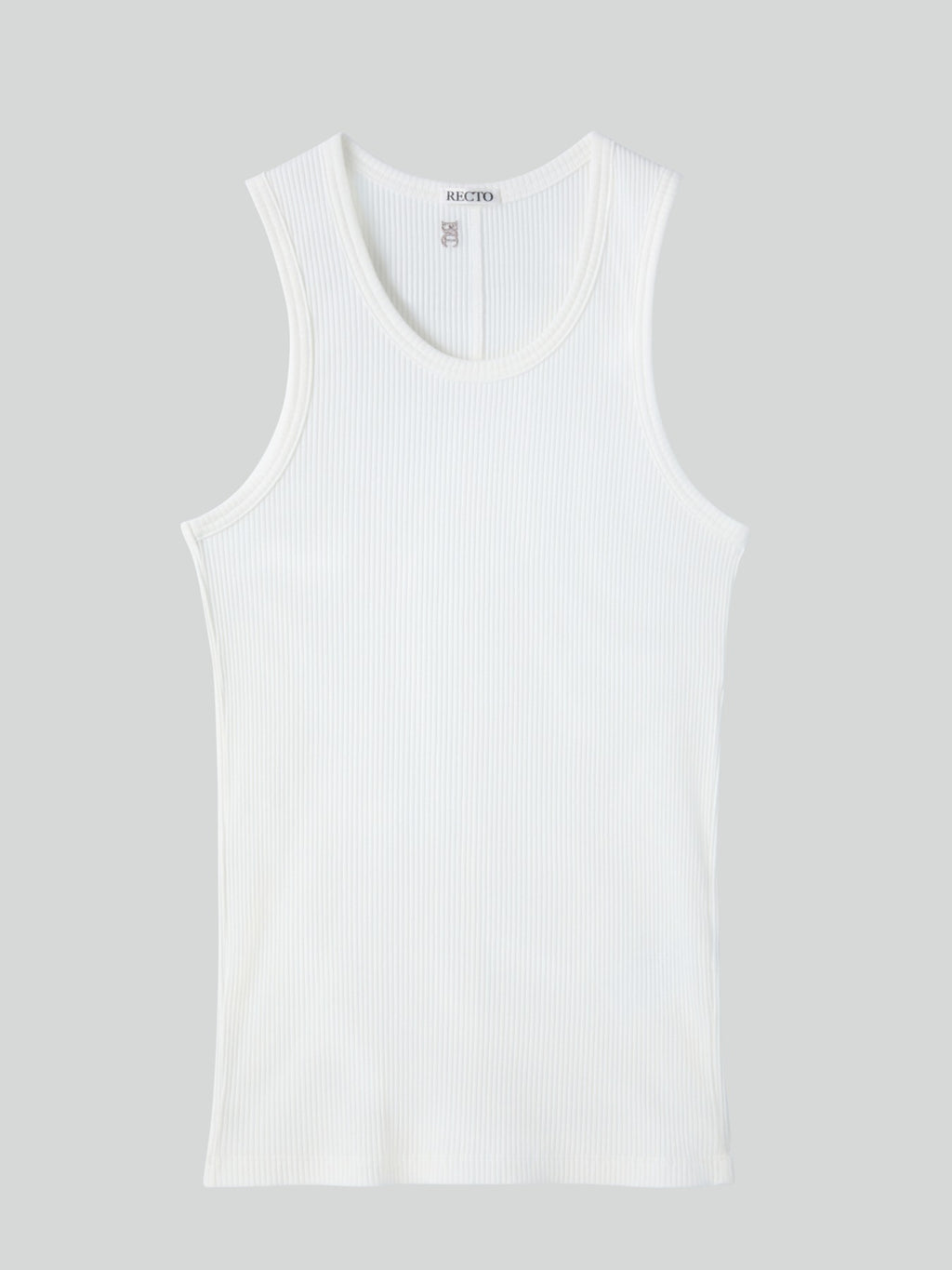 Ribbed Tank Top (Off White)