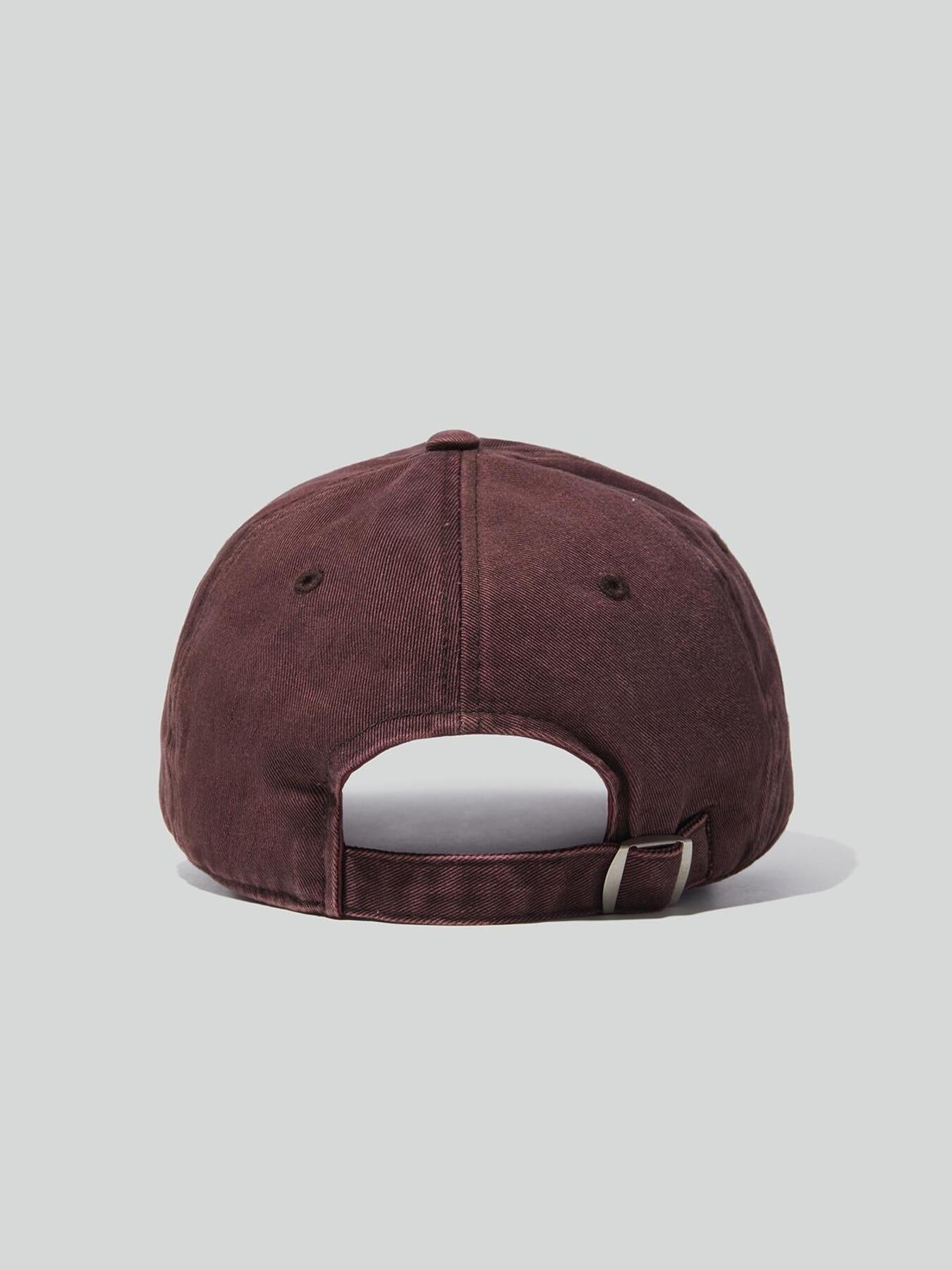 RC Logo Vintage Washing Ball Cap (Burgundy)