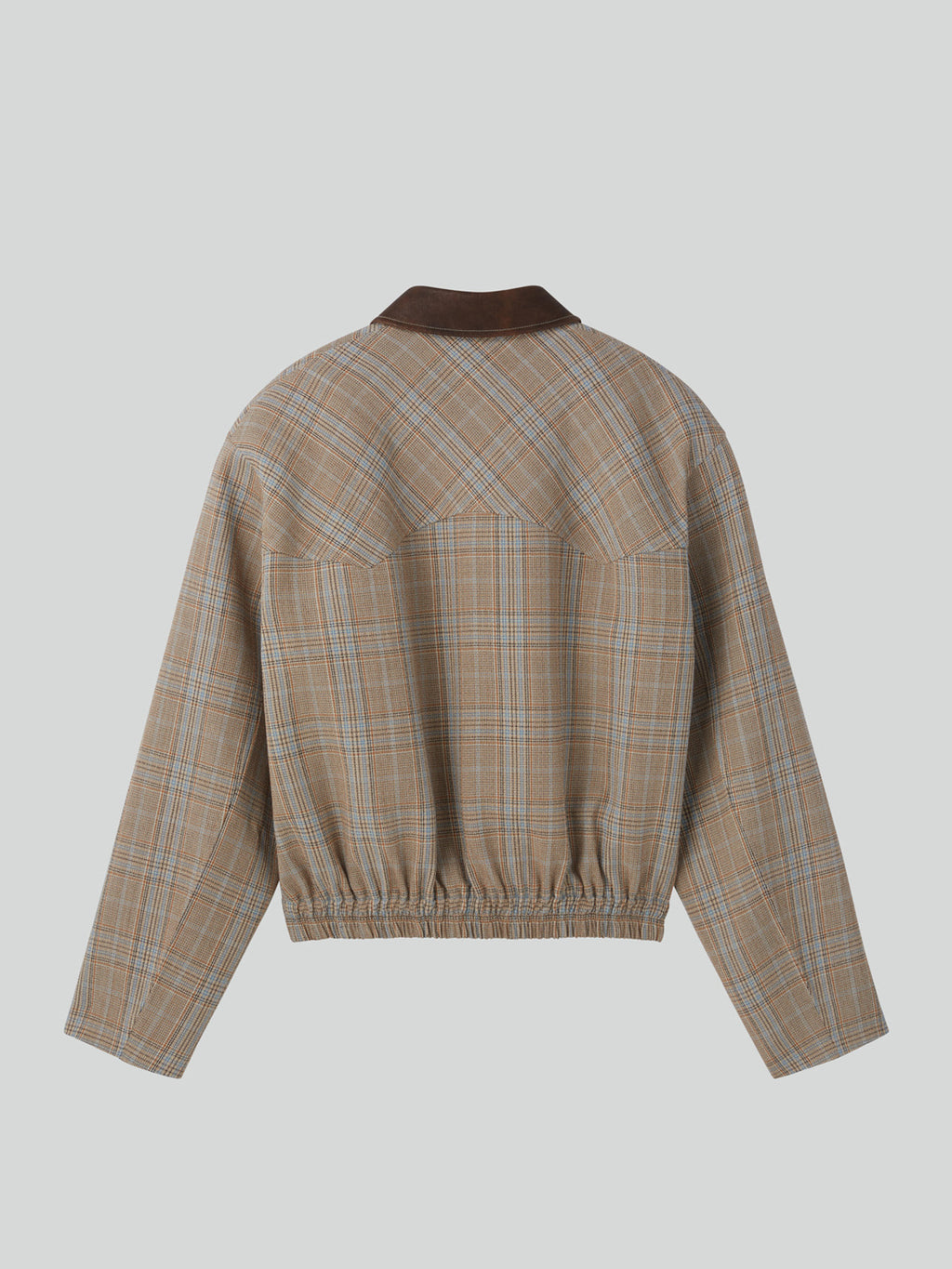 Vintage Check Jumper (Camel)