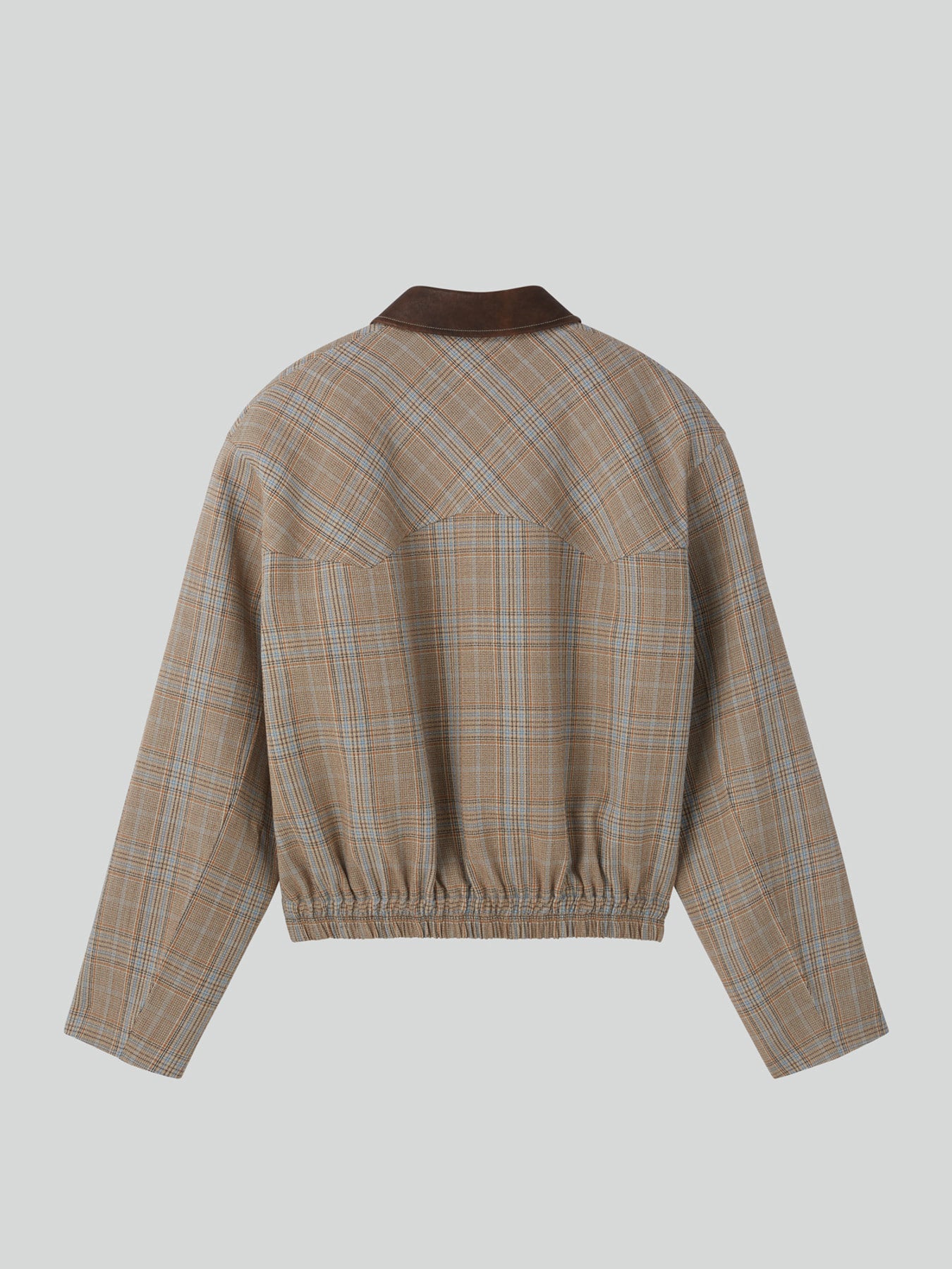 Vintage Check Jumper (Camel)