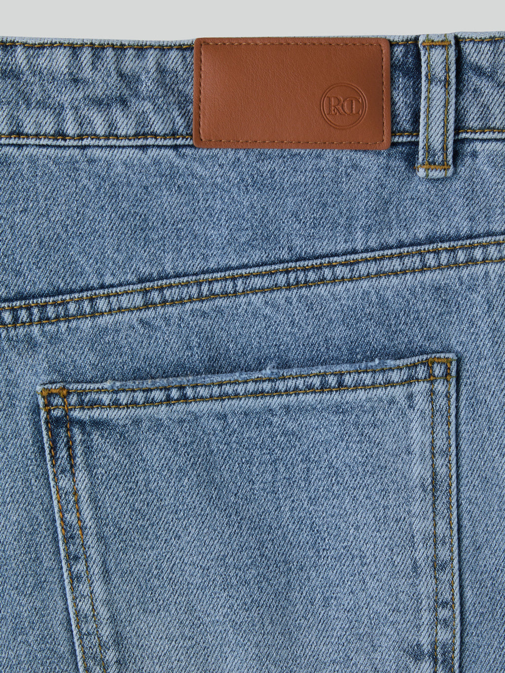 Signature Straight Fit Denim (Light Blue)