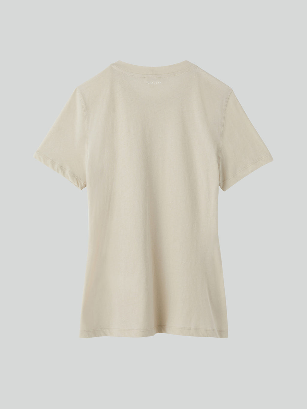 Long Length Slim Fit Top (Ecru)