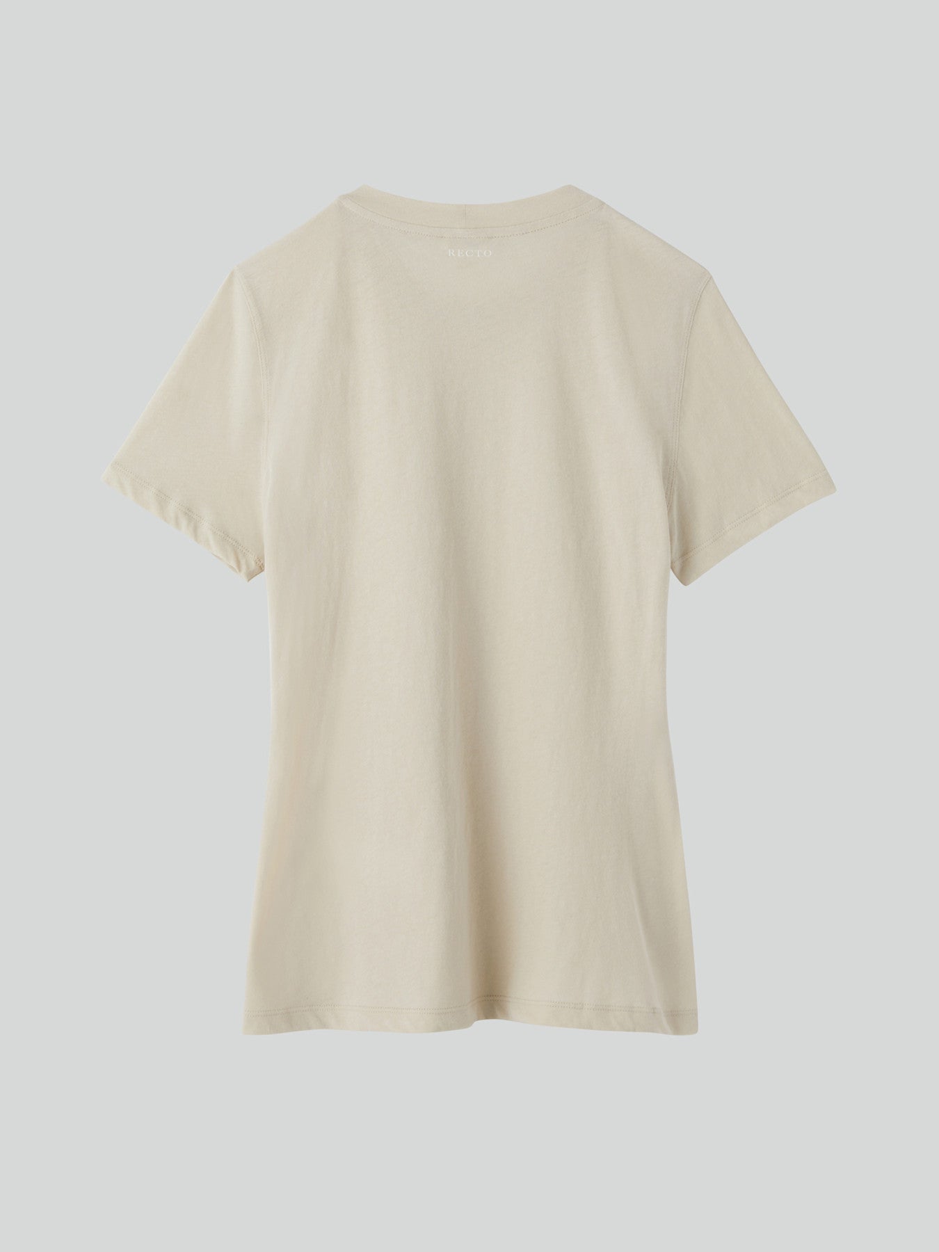Long Length Slim Fit Top (Ecru)