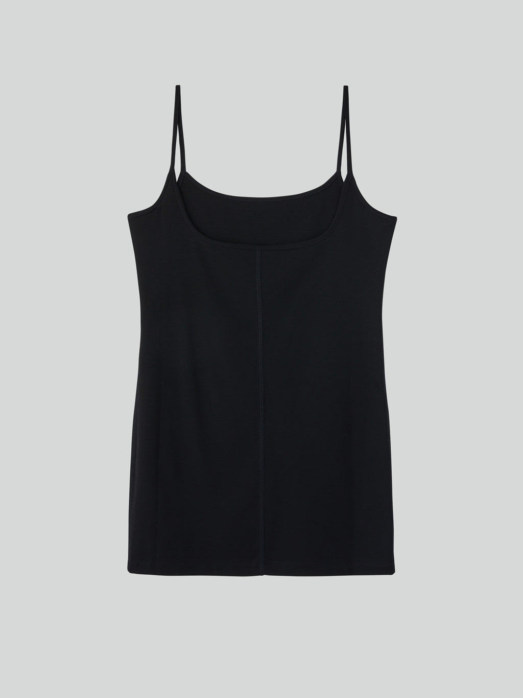 Slim Fit Long Top (Black)