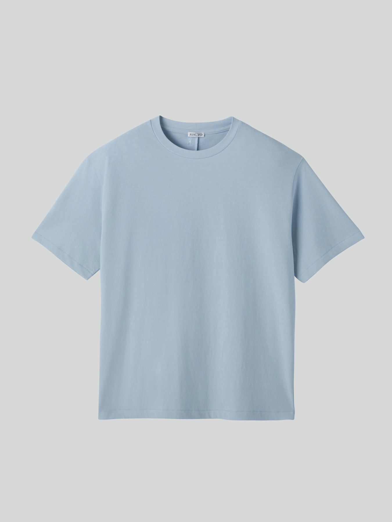 Back Seam Detail T-Shirt (Sky Blue)