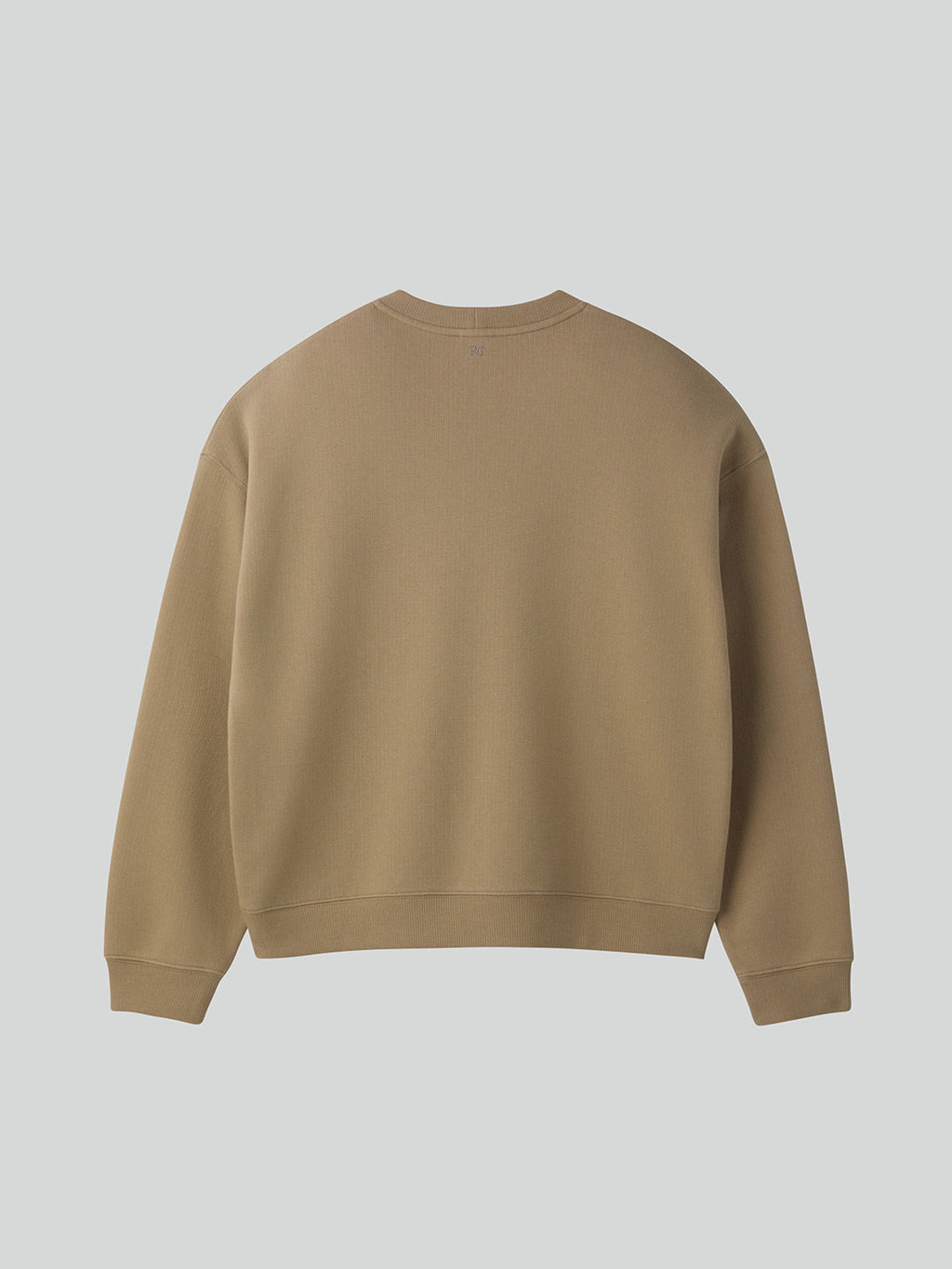RC Embroidery Sweatshirt (Khaki Beige)