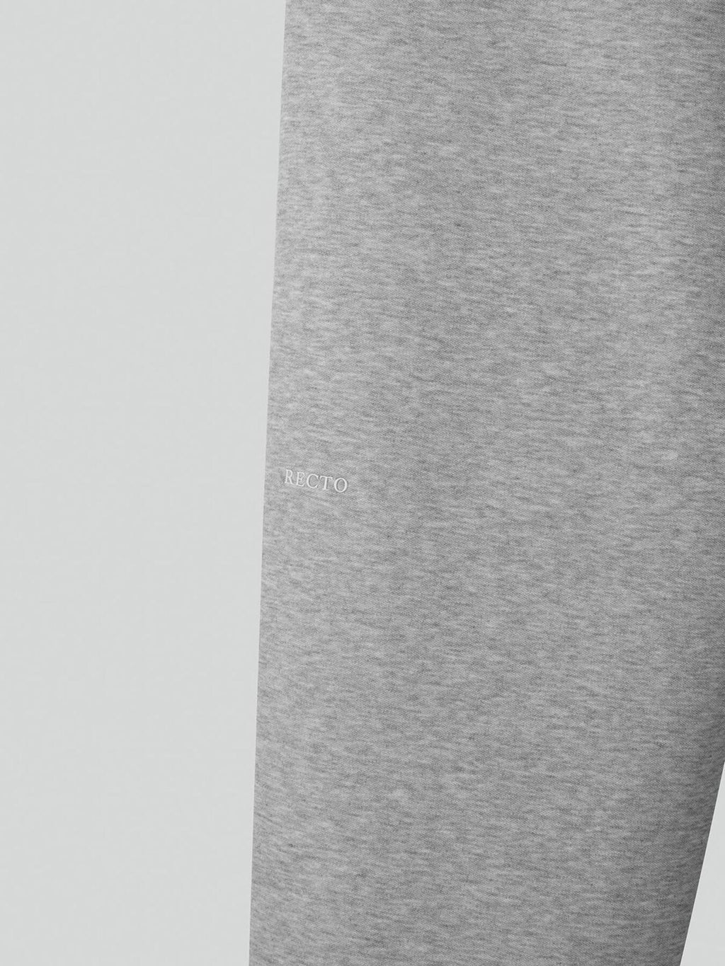 Wide Banding Loose Fit Sweatpants (Melange Grey)