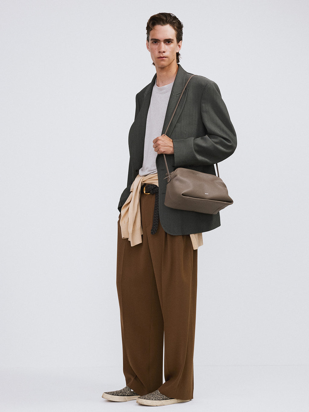 Oversized Daddy Jacket (Dark Grey)