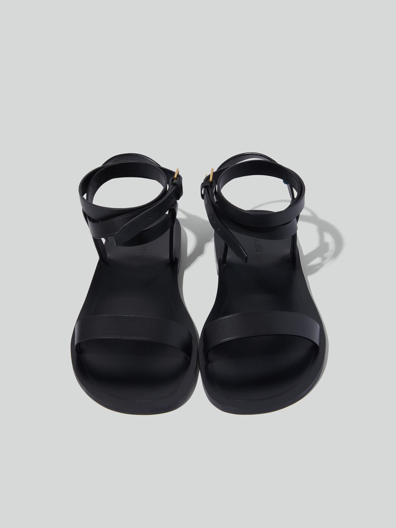 Strapy Buckle Sandal Men (Black)