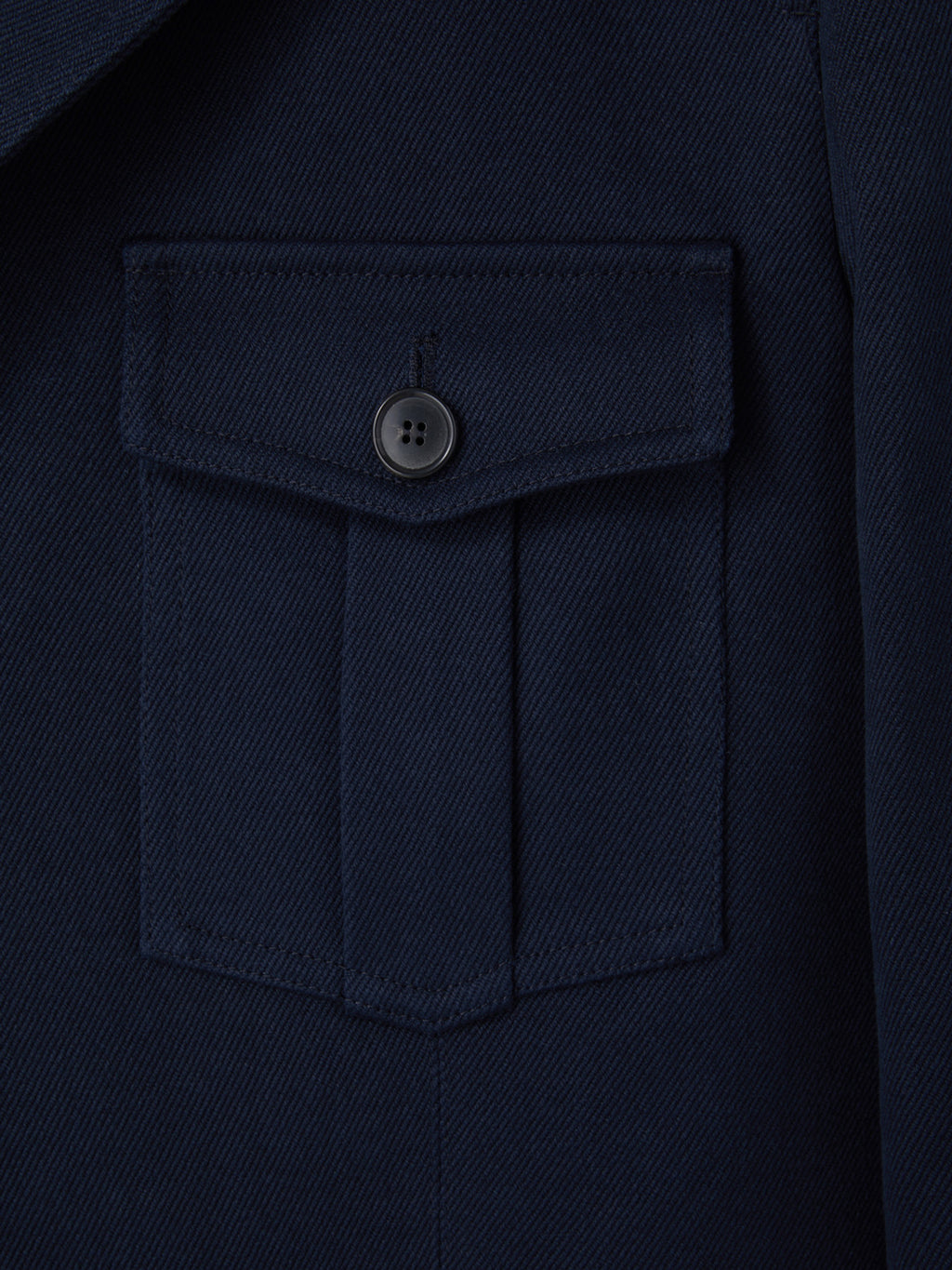 Signature Military Cotton Jacket (Vintage Navy)