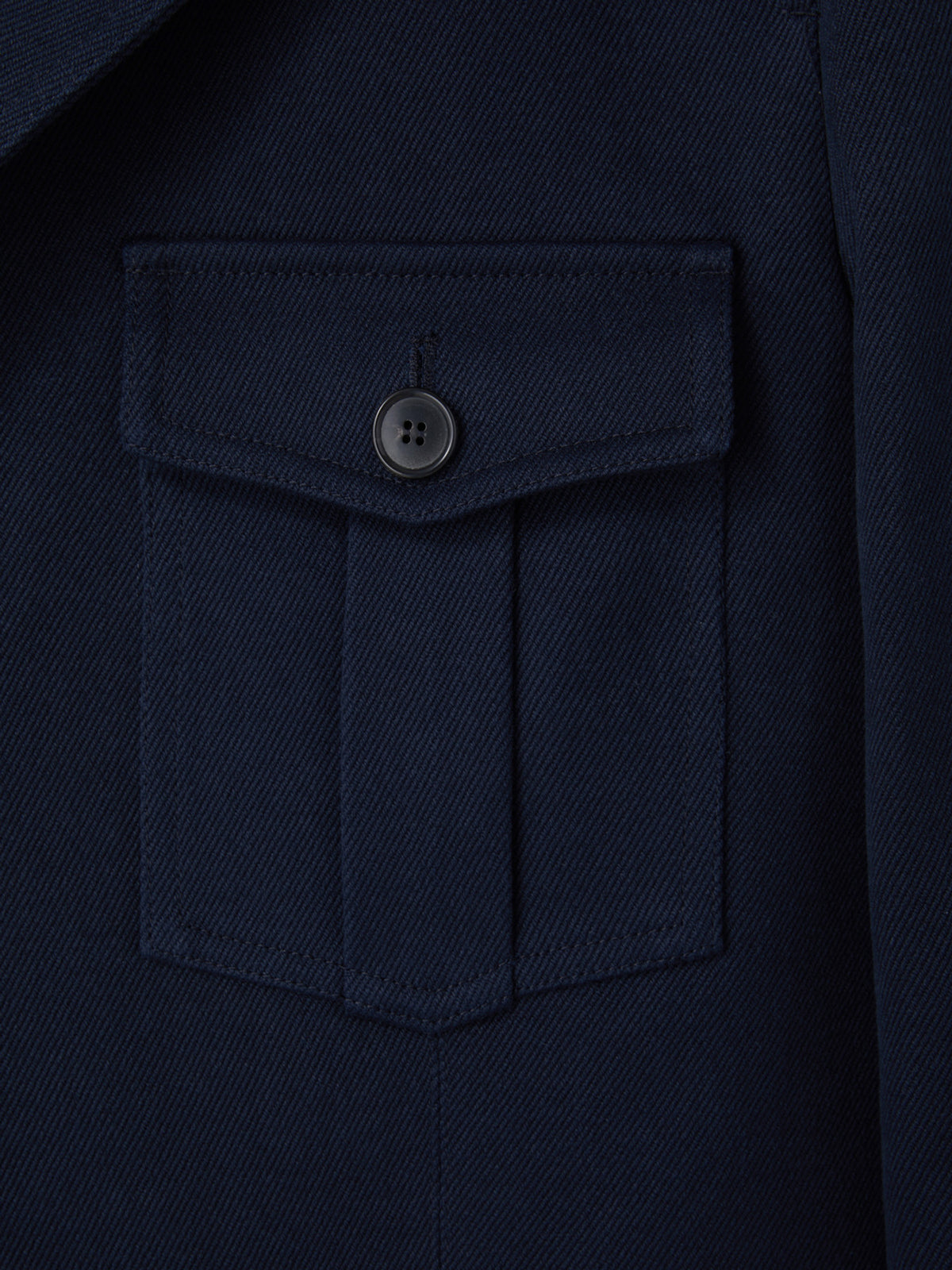 Signature Military Cotton Jacket (Vintage Navy)