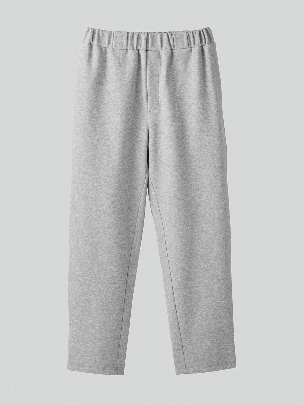 Wide Banding Loose Fit Sweatpants (Melange Grey)
