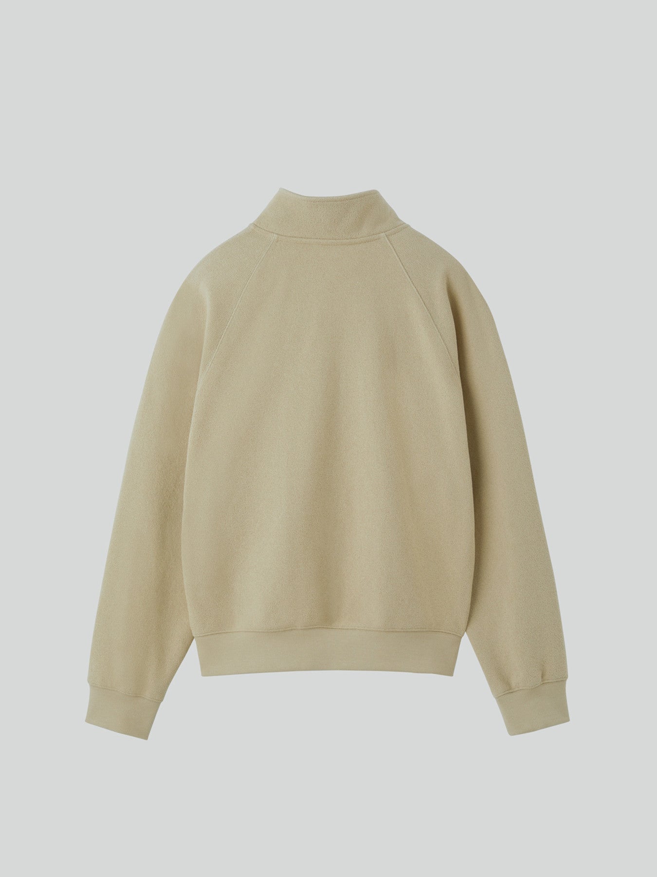 RC Logo Half-Zip Sweatshirt (Beige)
