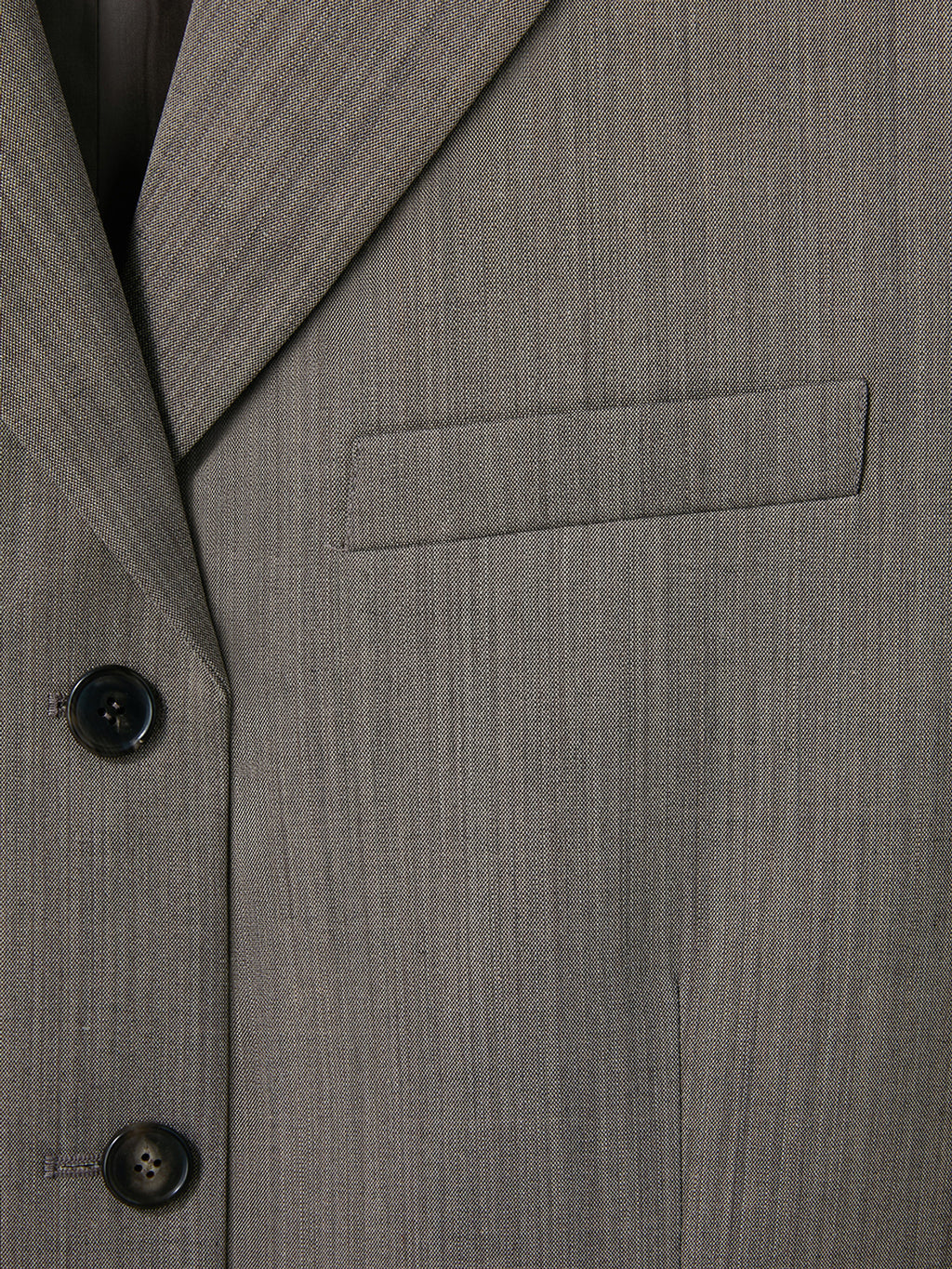 Classic Single Suit Jacket (Sepia)