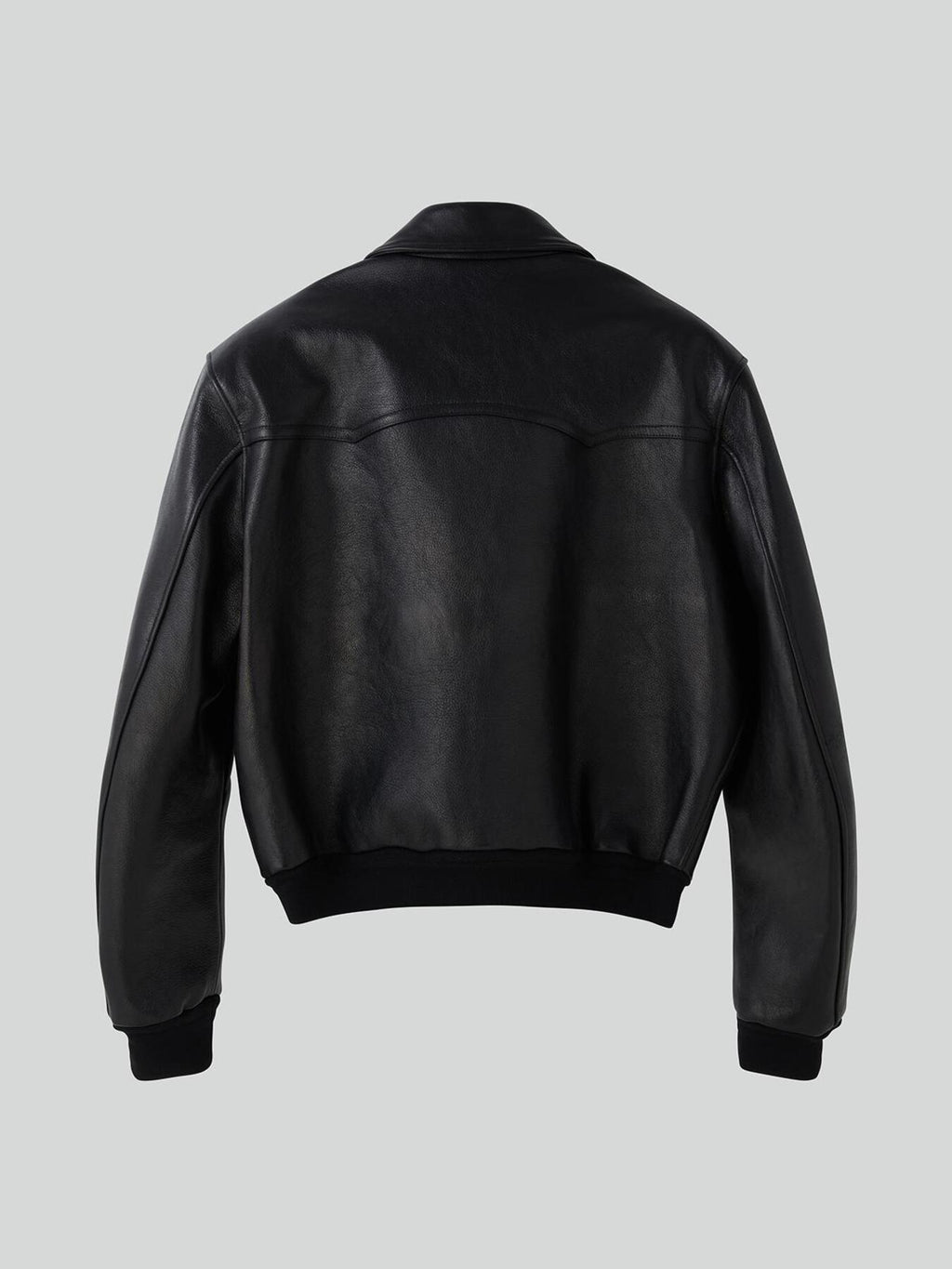 Ben Goat Leather Jumper (Black)