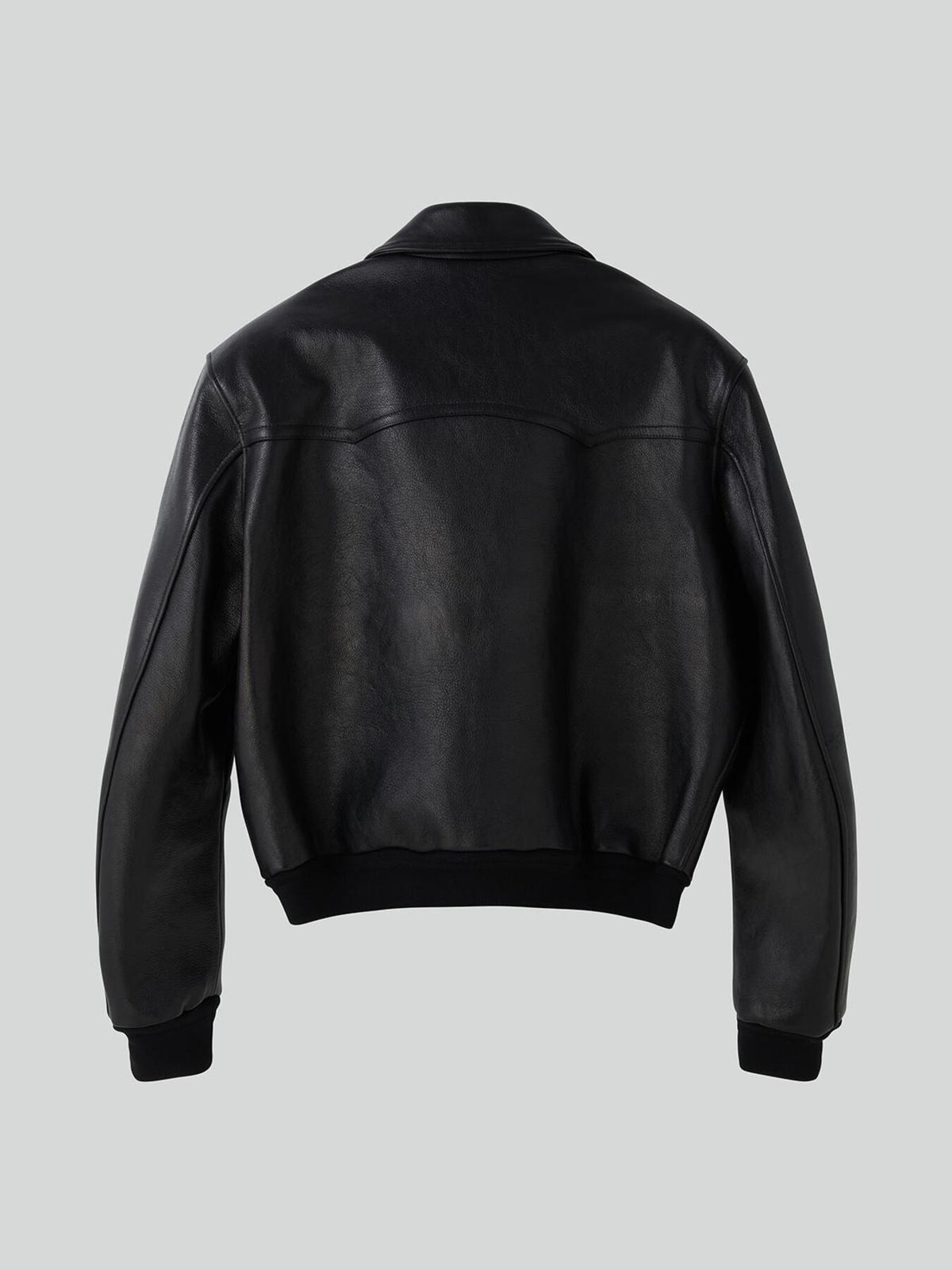 Ben Goat Leather Jumper (Black)