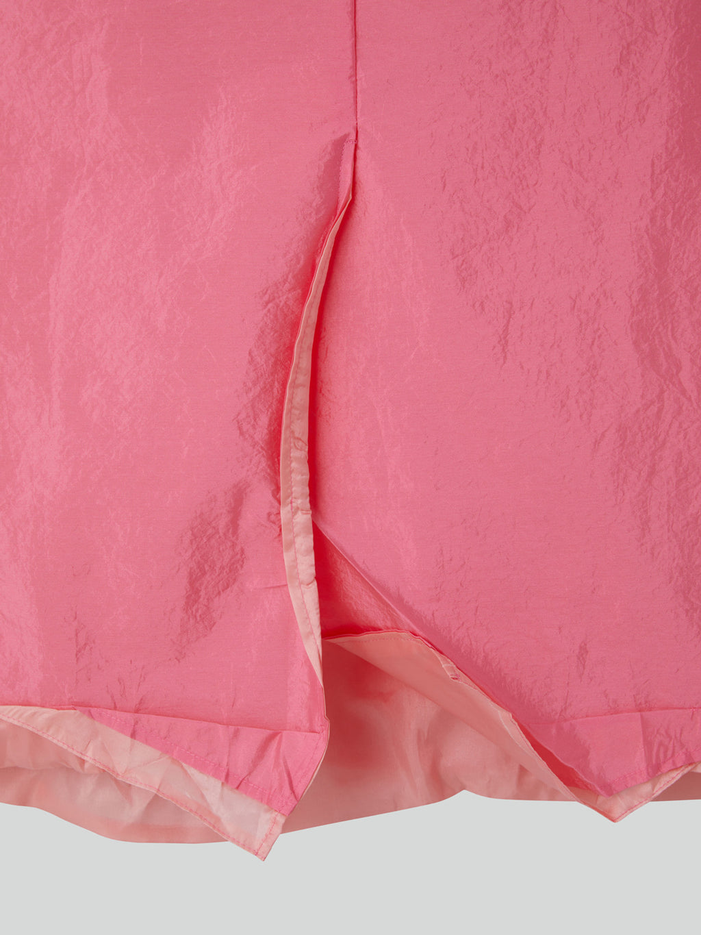Layered Detail Midi Skirt (Pink)