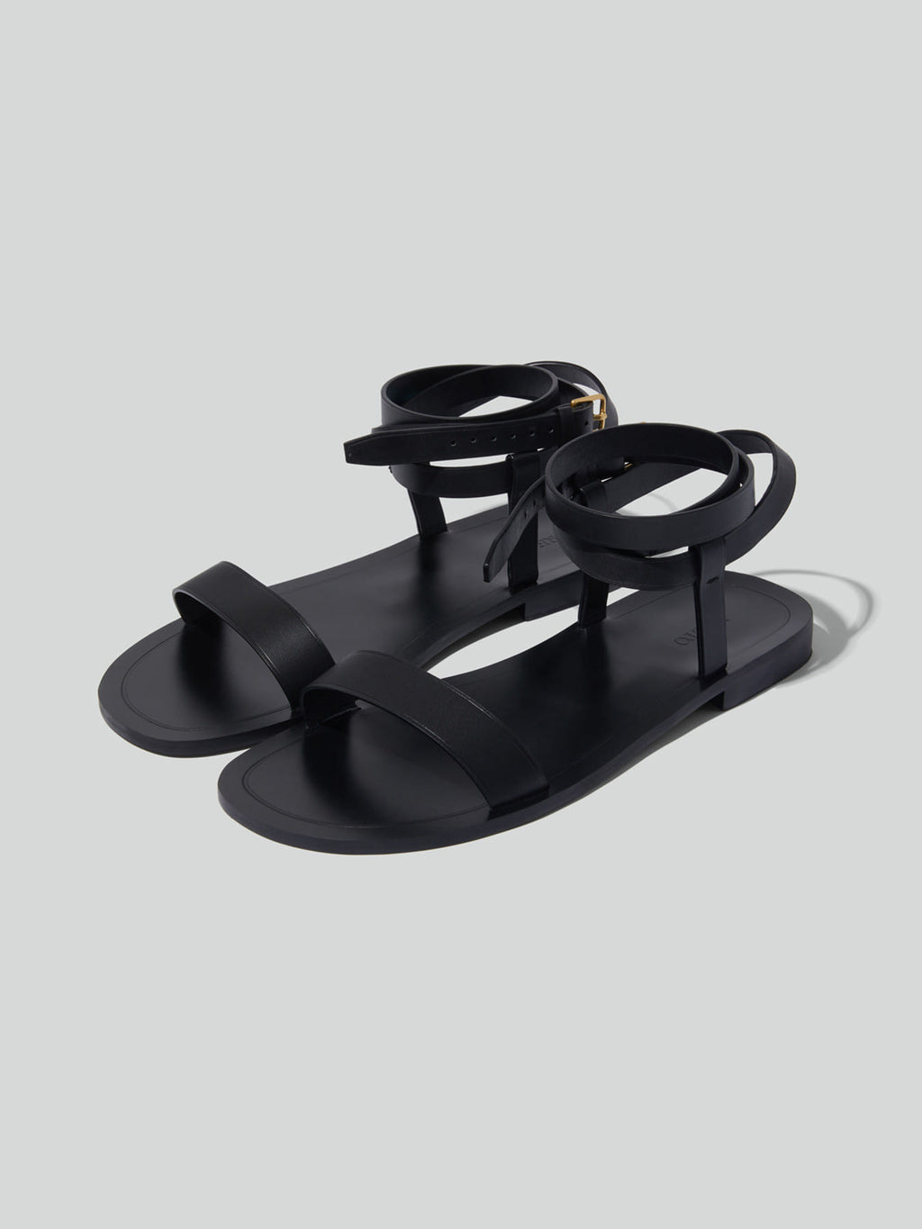 Strapy Buckle Sandal Men (Black)