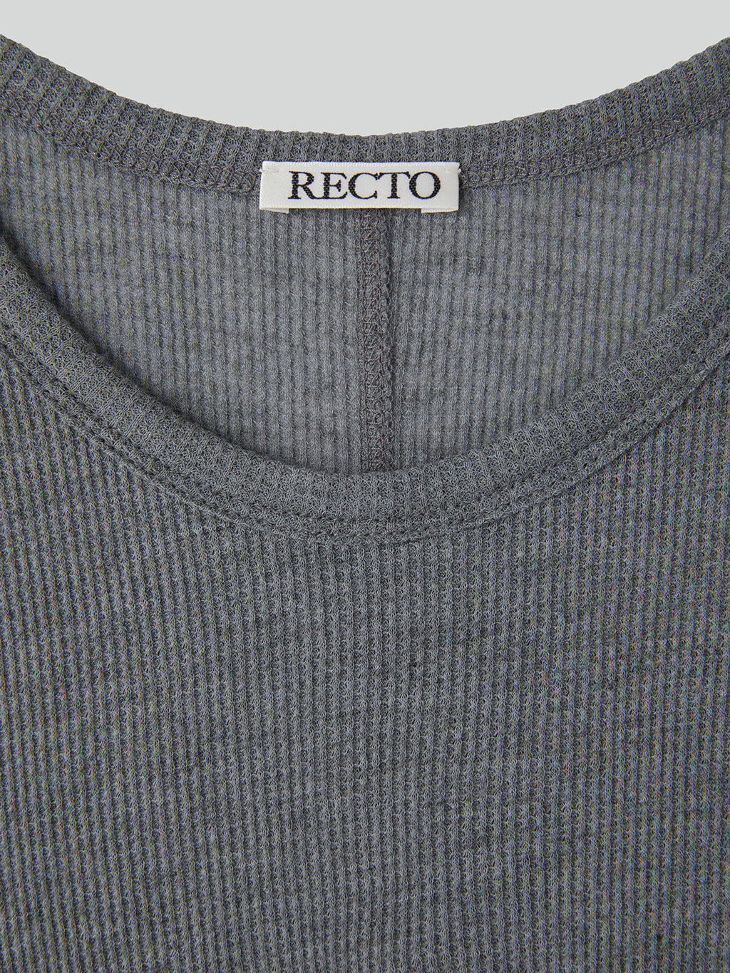 Cashmere Blend Fitted T-Shirt (Melange Grey)