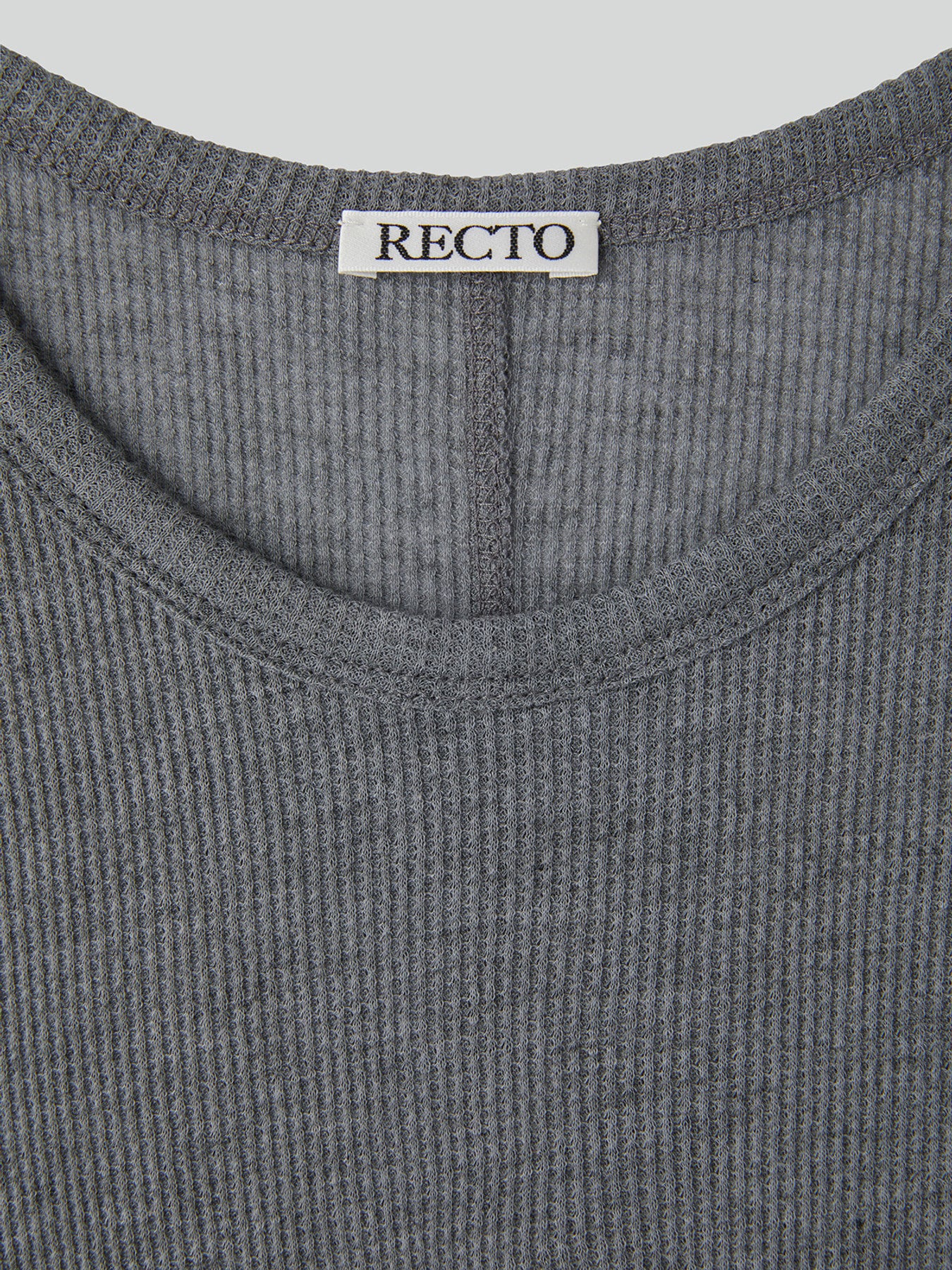 Cashmere Blend Fitted T-Shirt (Melange Grey)
