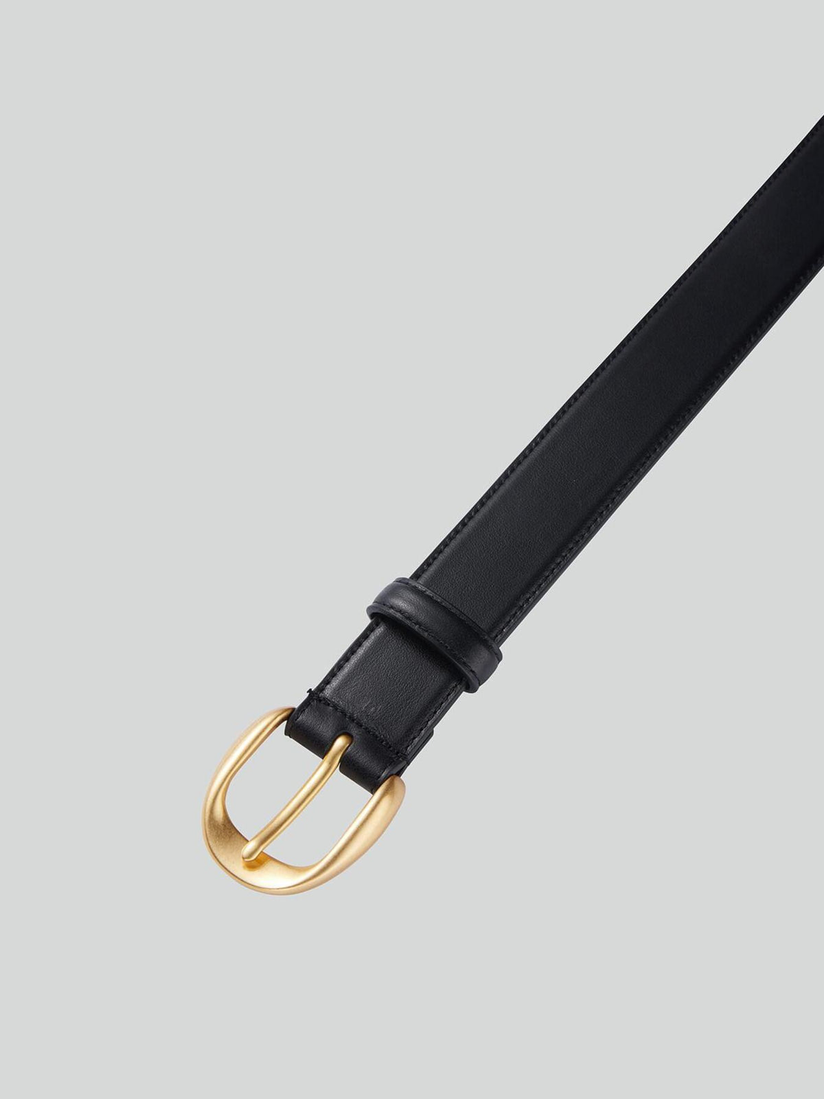 Signature Round Buckle Belt Women (Gold)