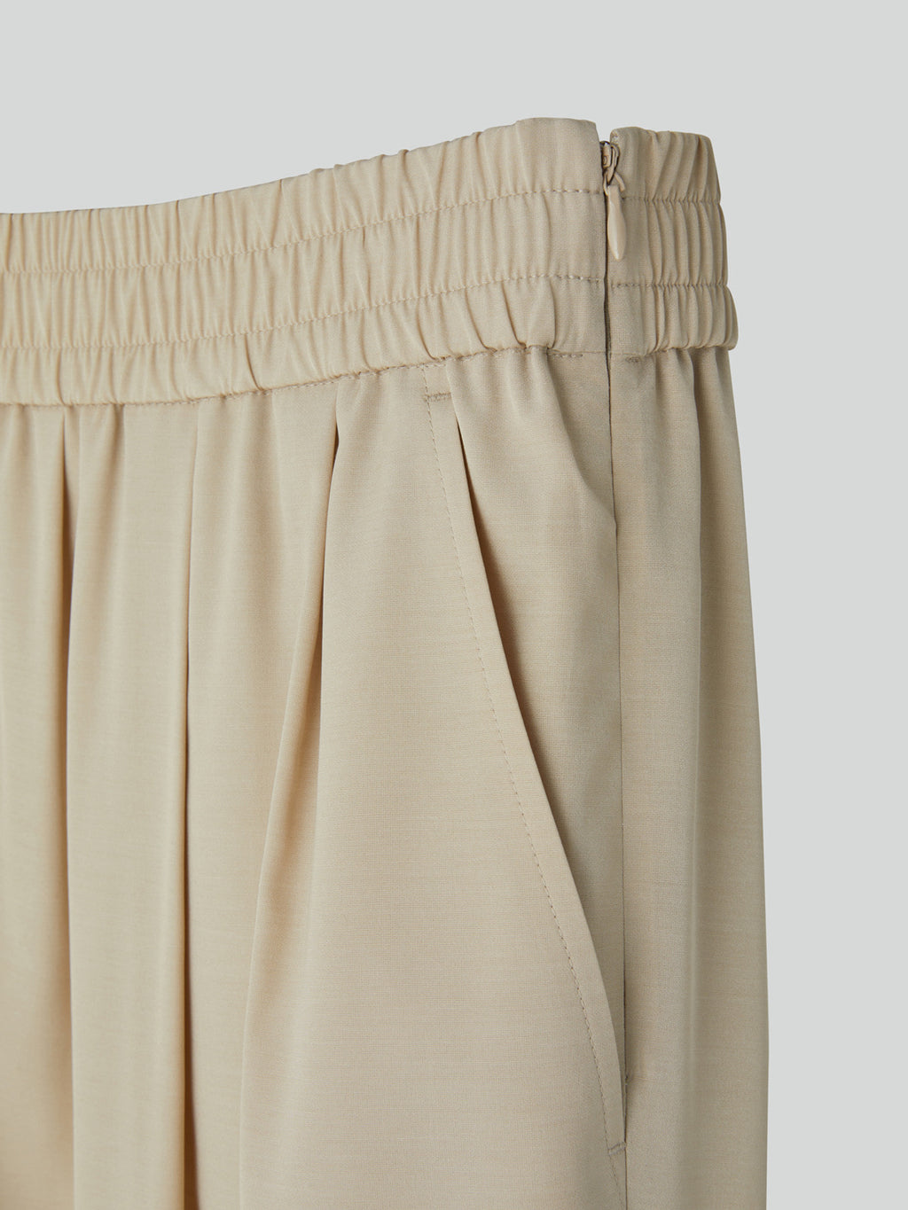 Banding Jogger Suit Pants (Light Beige)