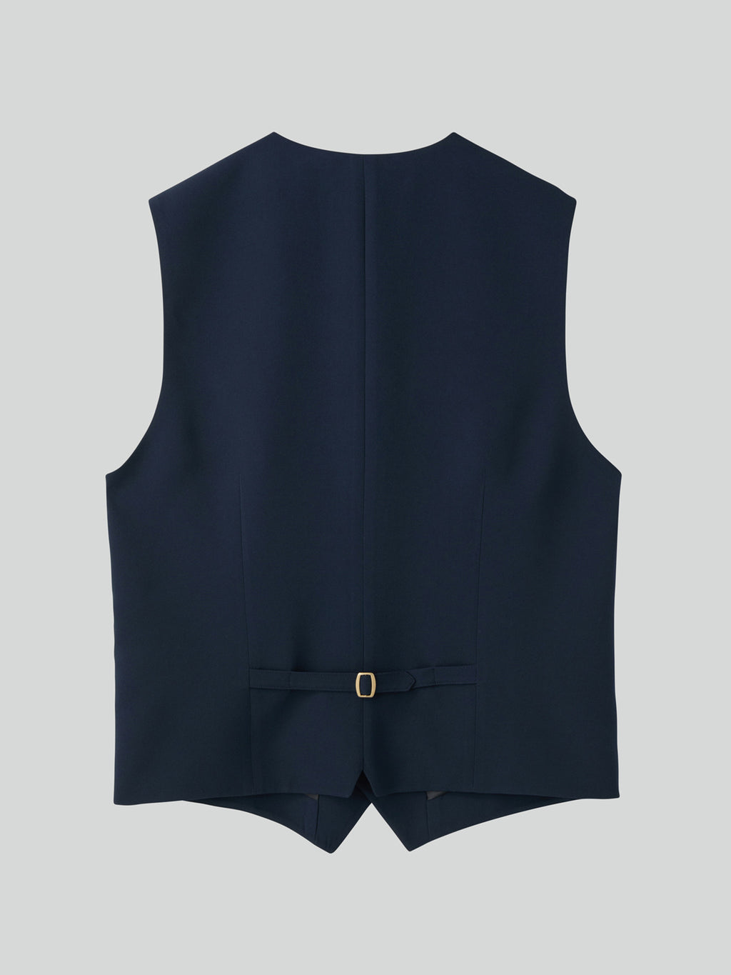 Strap Detail Suit Vest (Dark Navy)