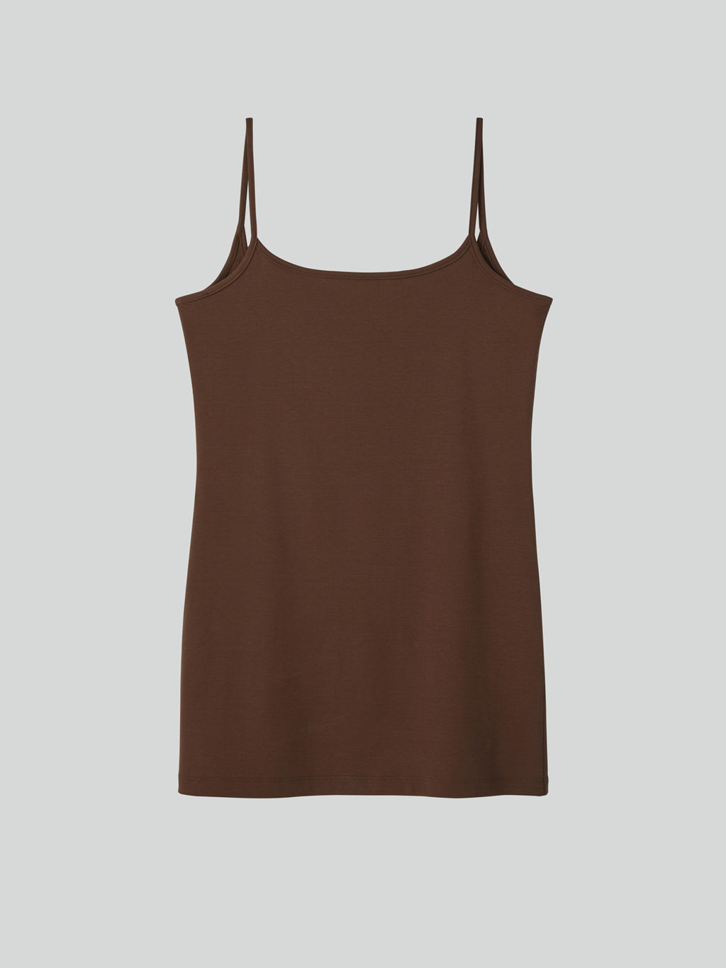 Slim Fit Long Top (Brown Sugar)