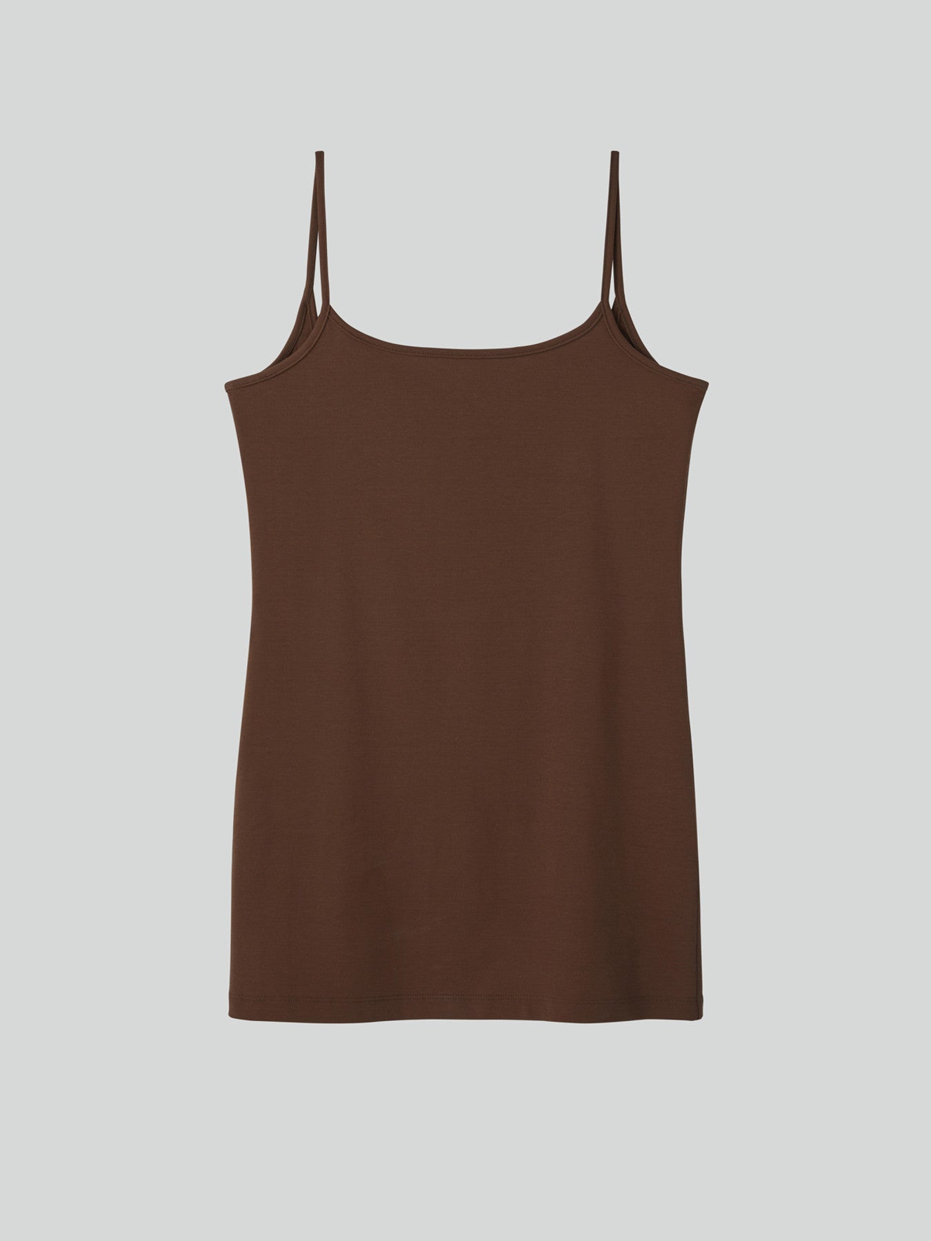 Slim Fit Long Top (Brown Sugar)