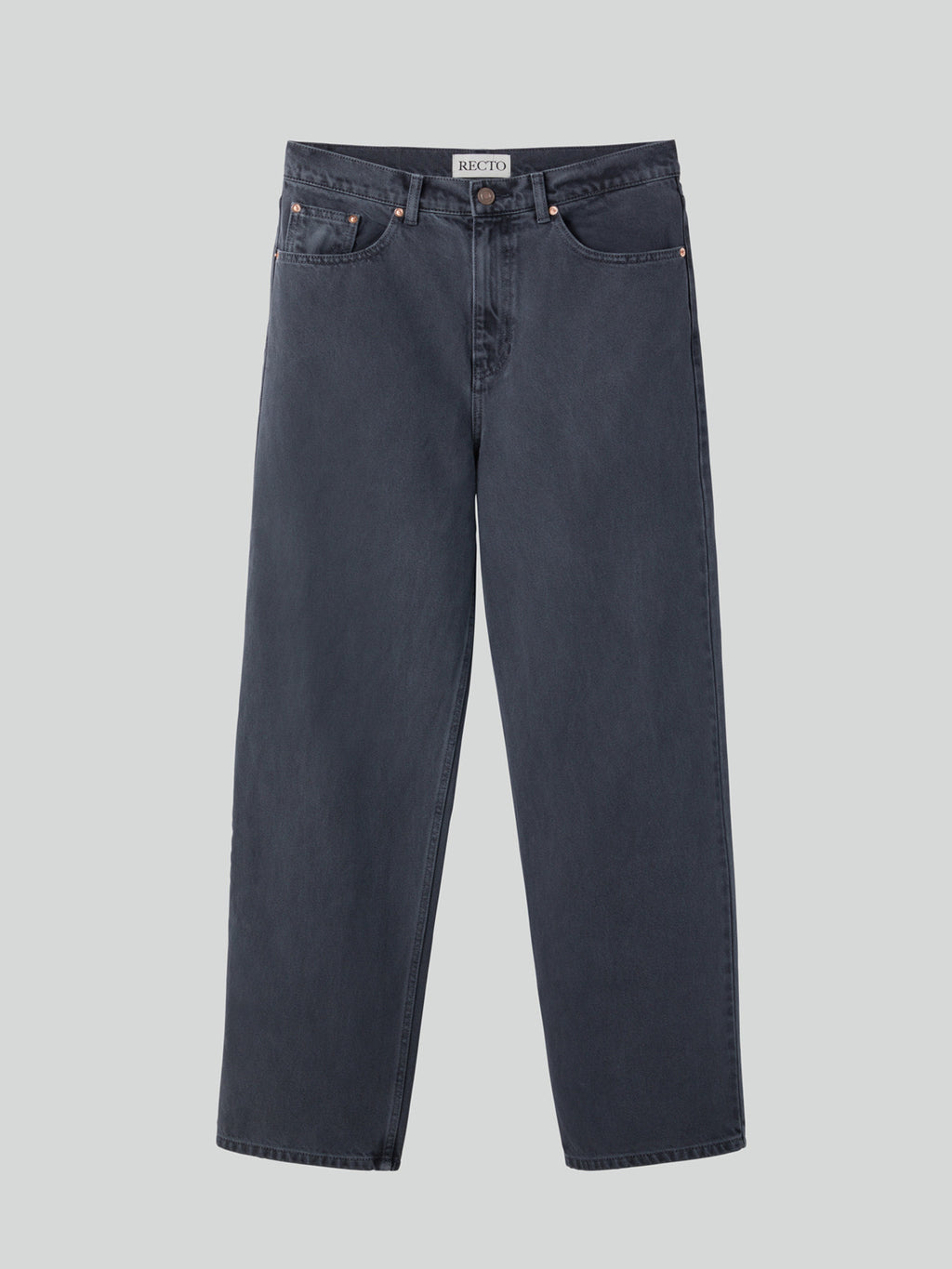 Regular Fit Denim Pants Men (Dark Grey)