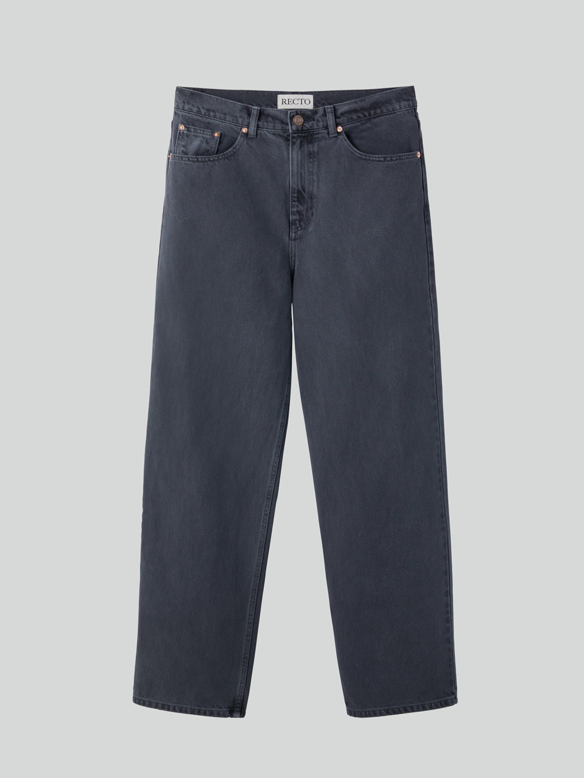 Regular Fit Denim Pants Men (Dark Grey)