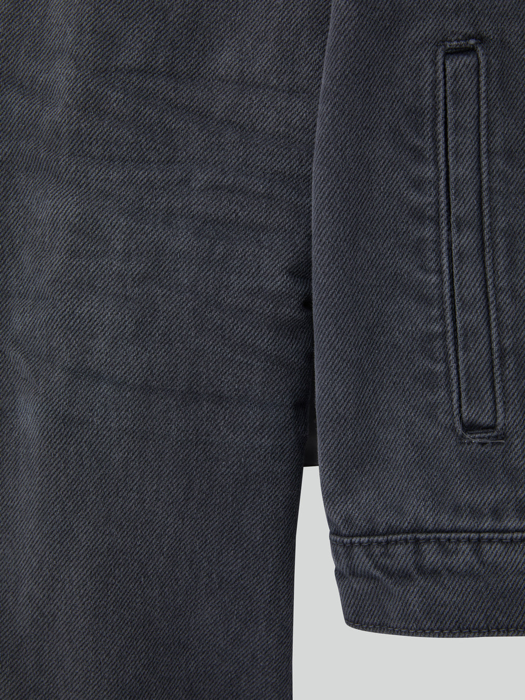 Signature Denim Trucker Jacket (Dark Grey)