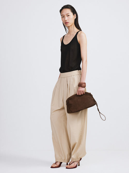 Banding Jogger Suit Pants (Light Beige)