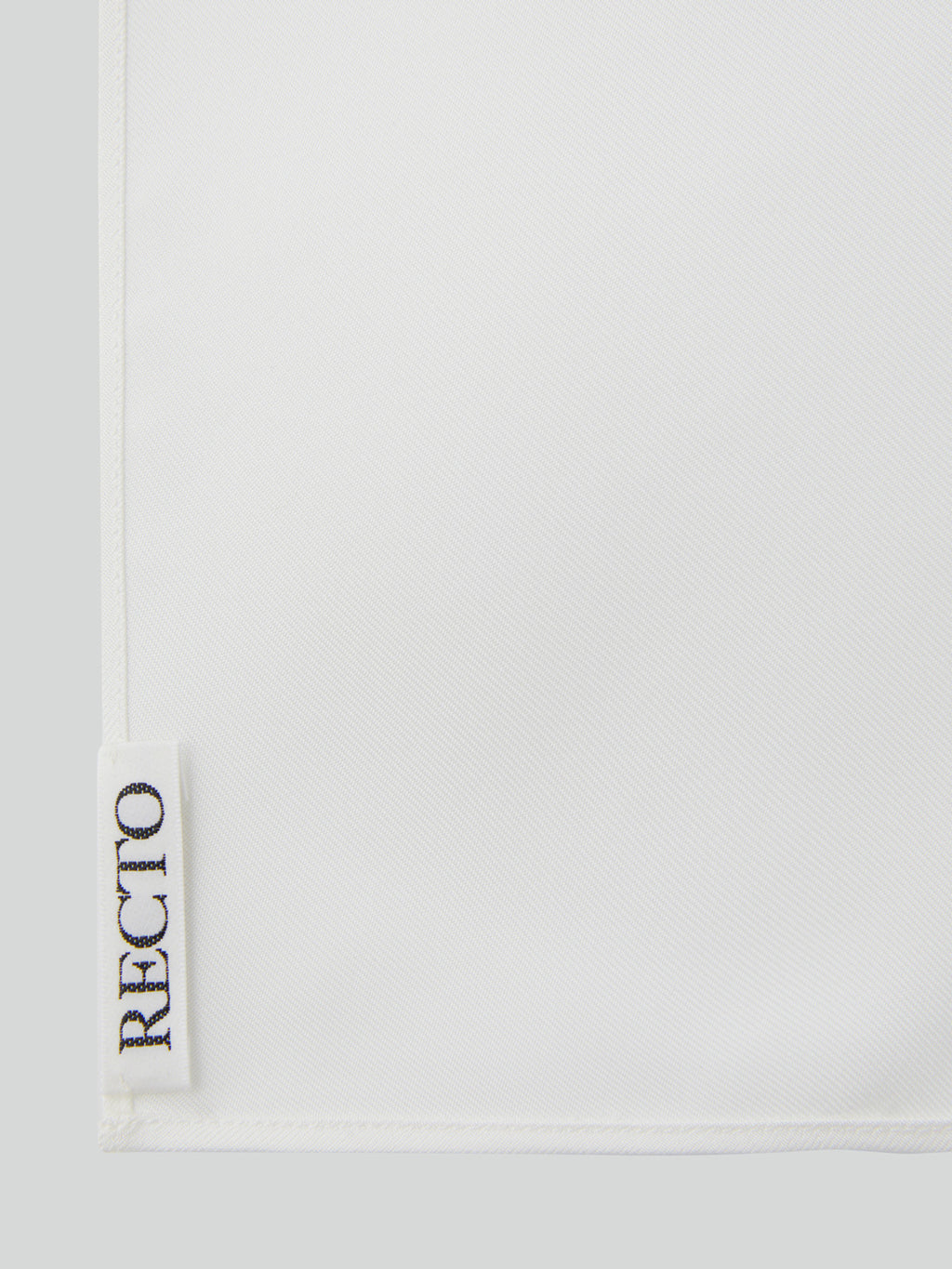 Fluid Silk Tie Scarf (Ivory)