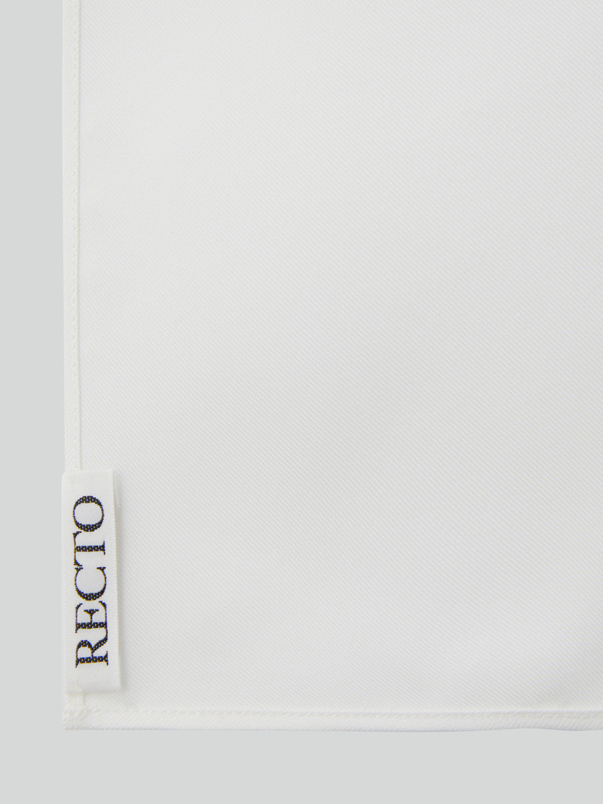 Fluid Silk Tie Scarf (Ivory)