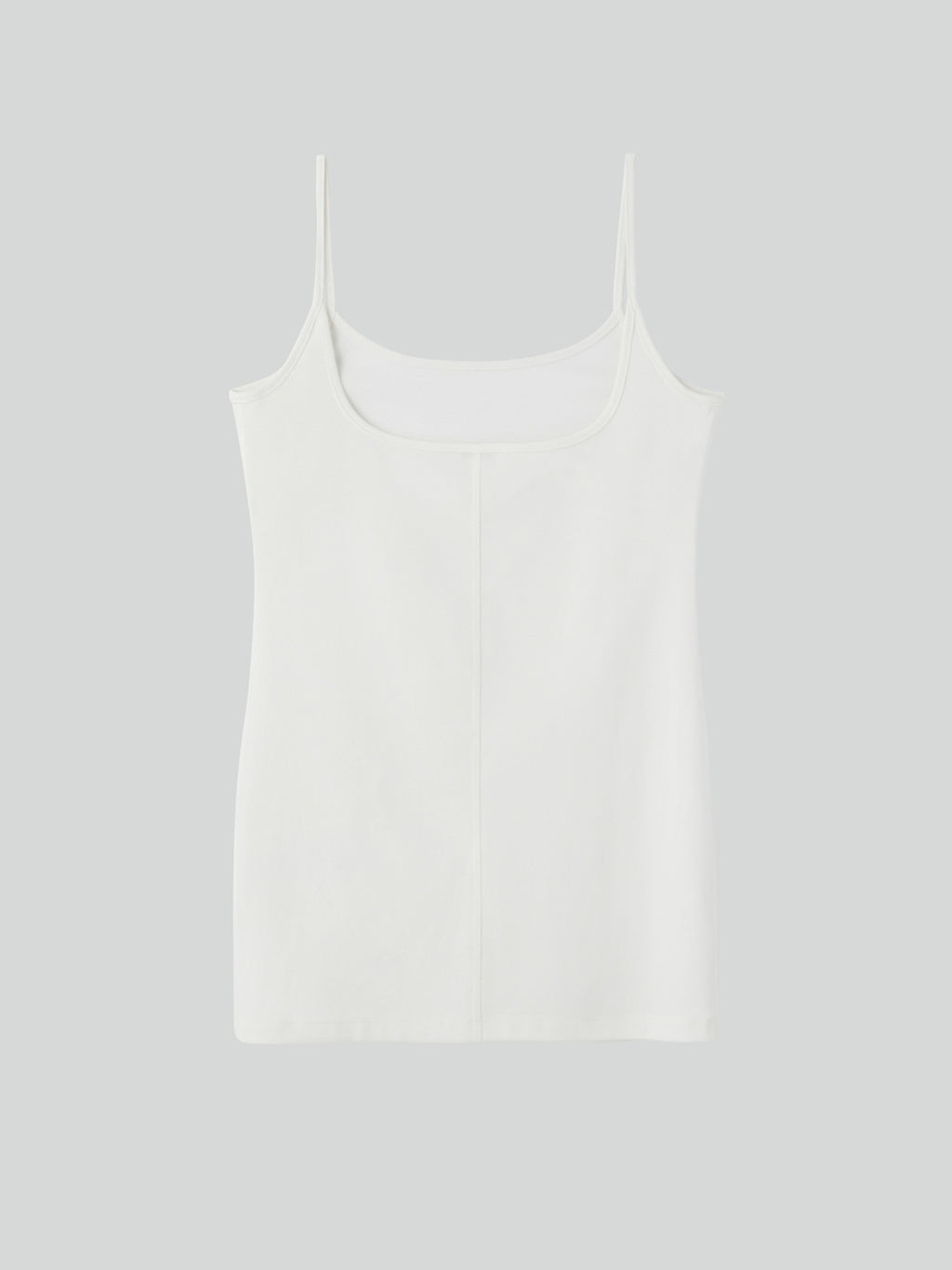 Slim Fit Long Top (Off White)