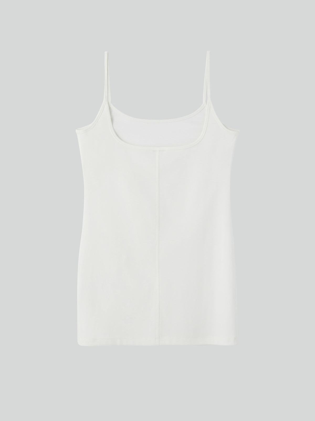 Slim Fit Long Top (Off White)