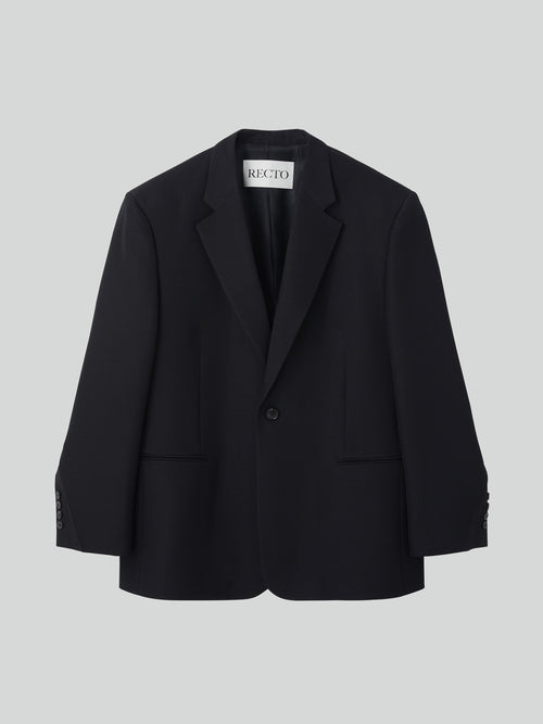 Classic Single Suit Jacket (Black)