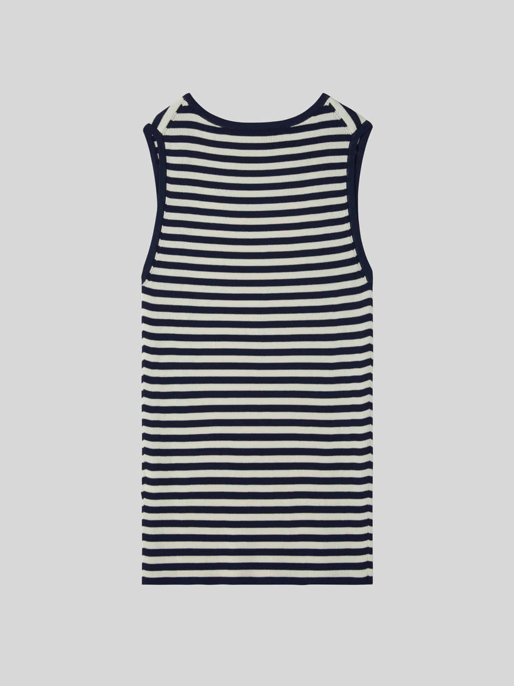 Marina Summer Knit Tank Top (Navy)