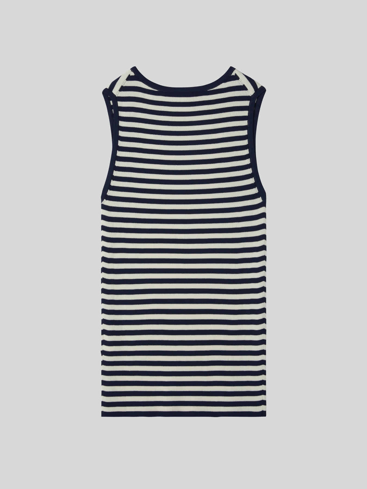 Marina Summer Knit Tank Top (Navy)