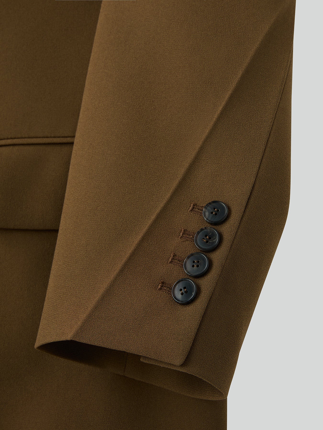 Fluid Double Suit Jacket (Ochre)