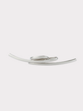 Torsion Line Brooch (Silver)