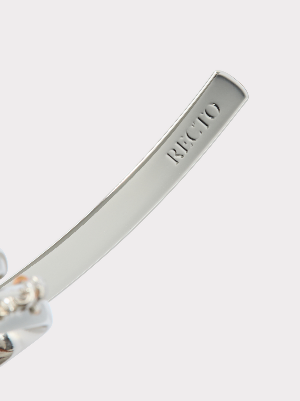 Torsion Line Brooch (Silver)