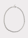 Linked Chain Necklace (Silver)