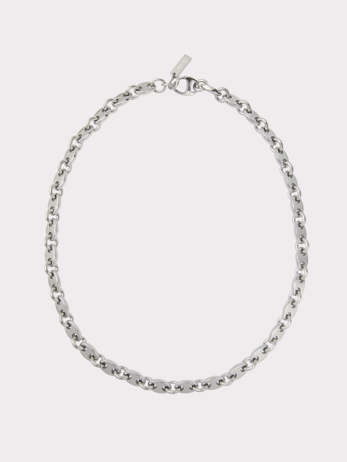 Linked Chain Necklace (Silver)